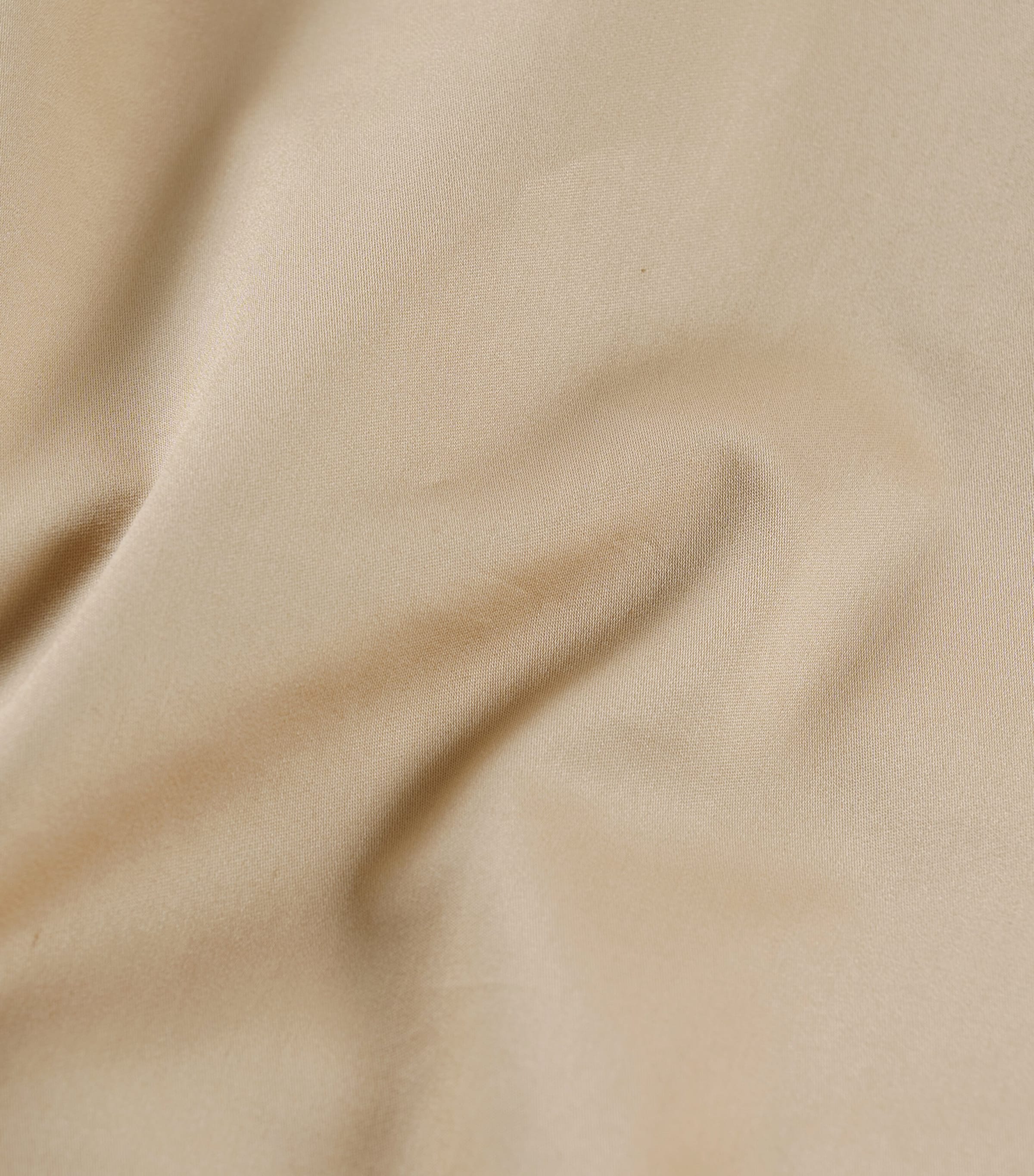 Hamam Organic Cotton Sateen Core Super King Flat Sheet (270cm x 310cm) Flax Image 3