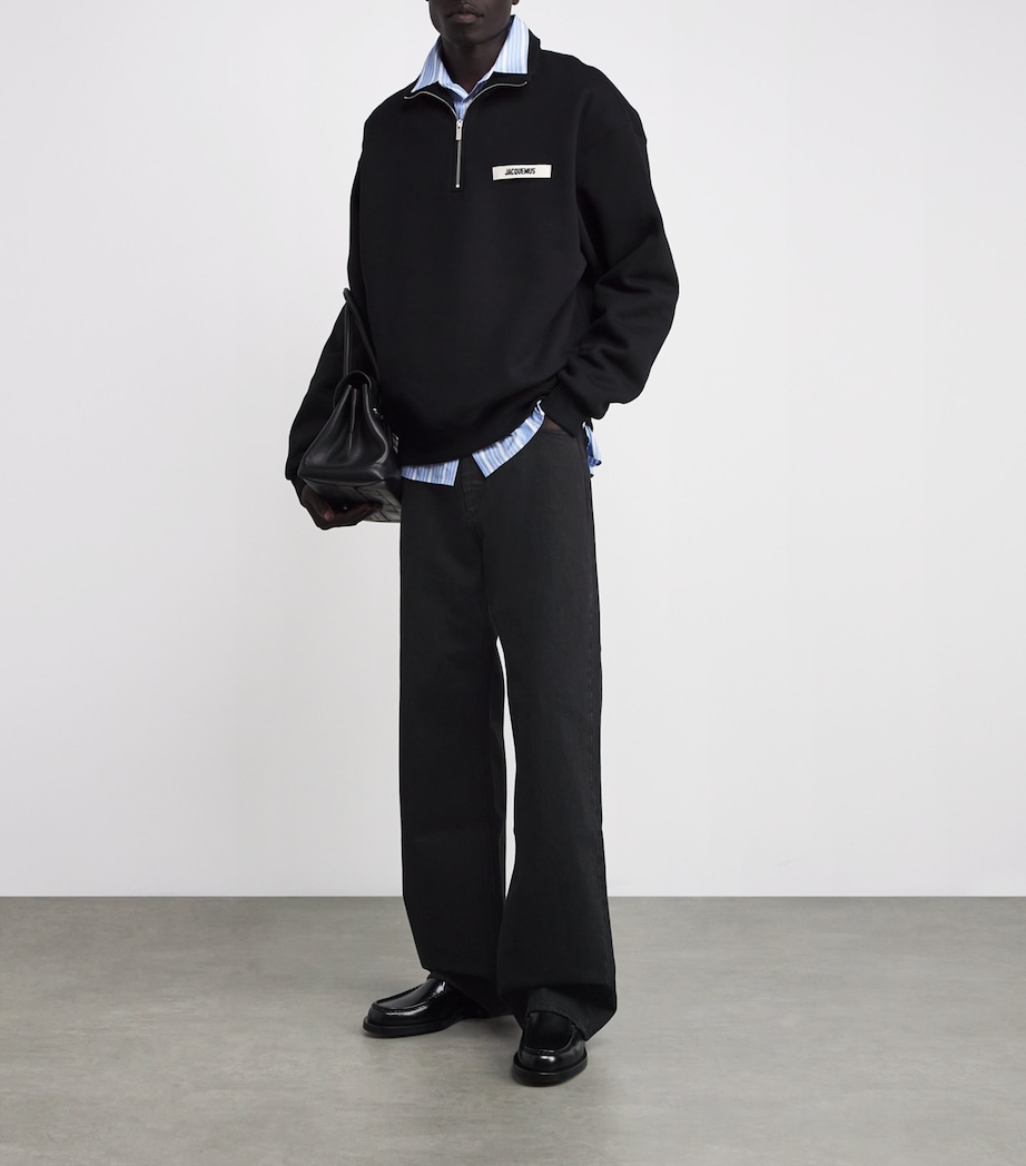 Straight-Fit Jeans 990-BLACK Image 2