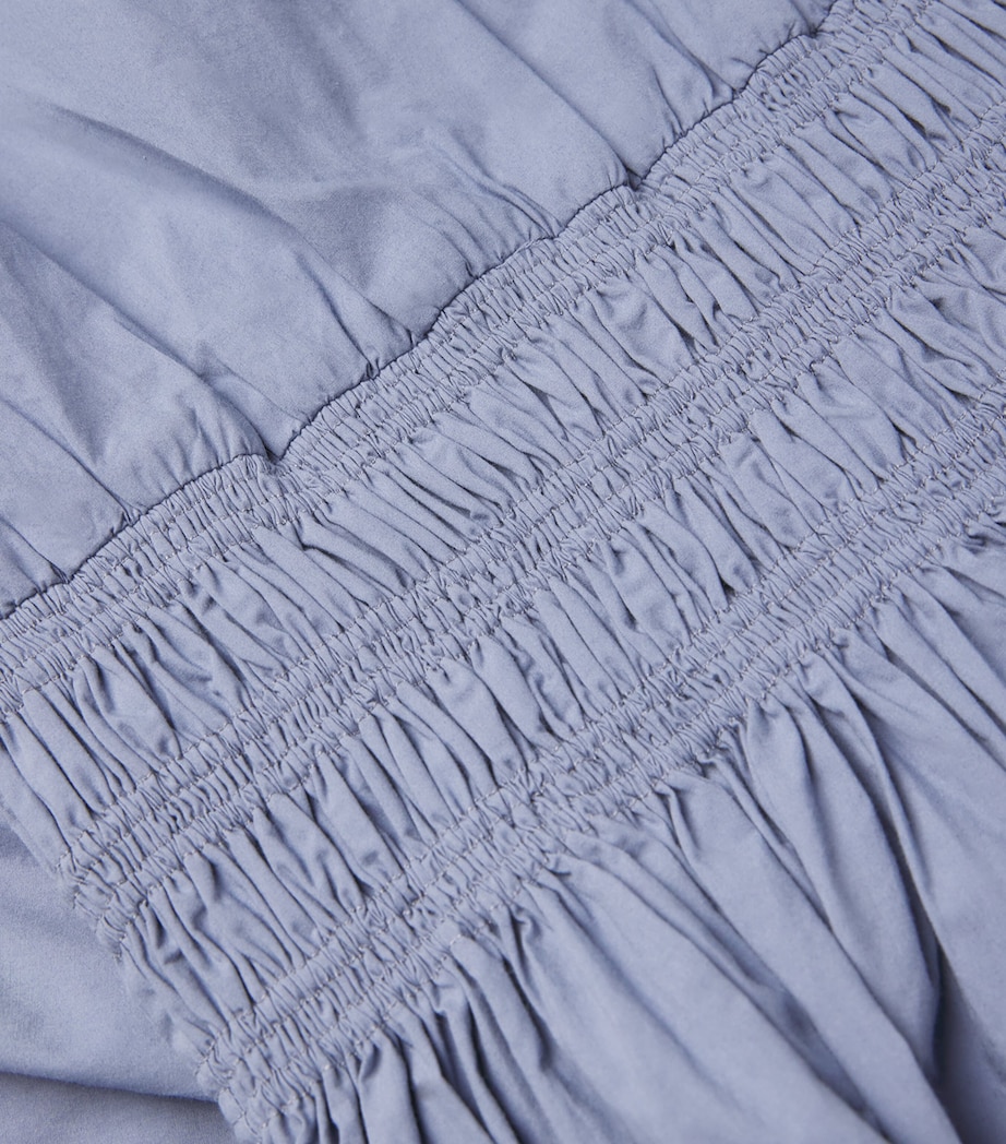 Cotton Mini Dress STEEL/STE Image 5