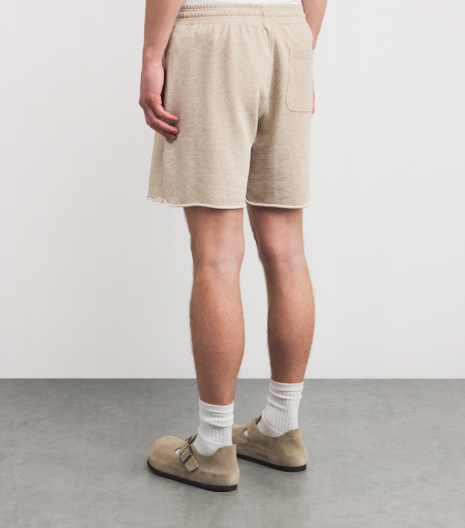 Cotton Jersey Ruiz Shorts HEATHERED OATMEAL Image 4