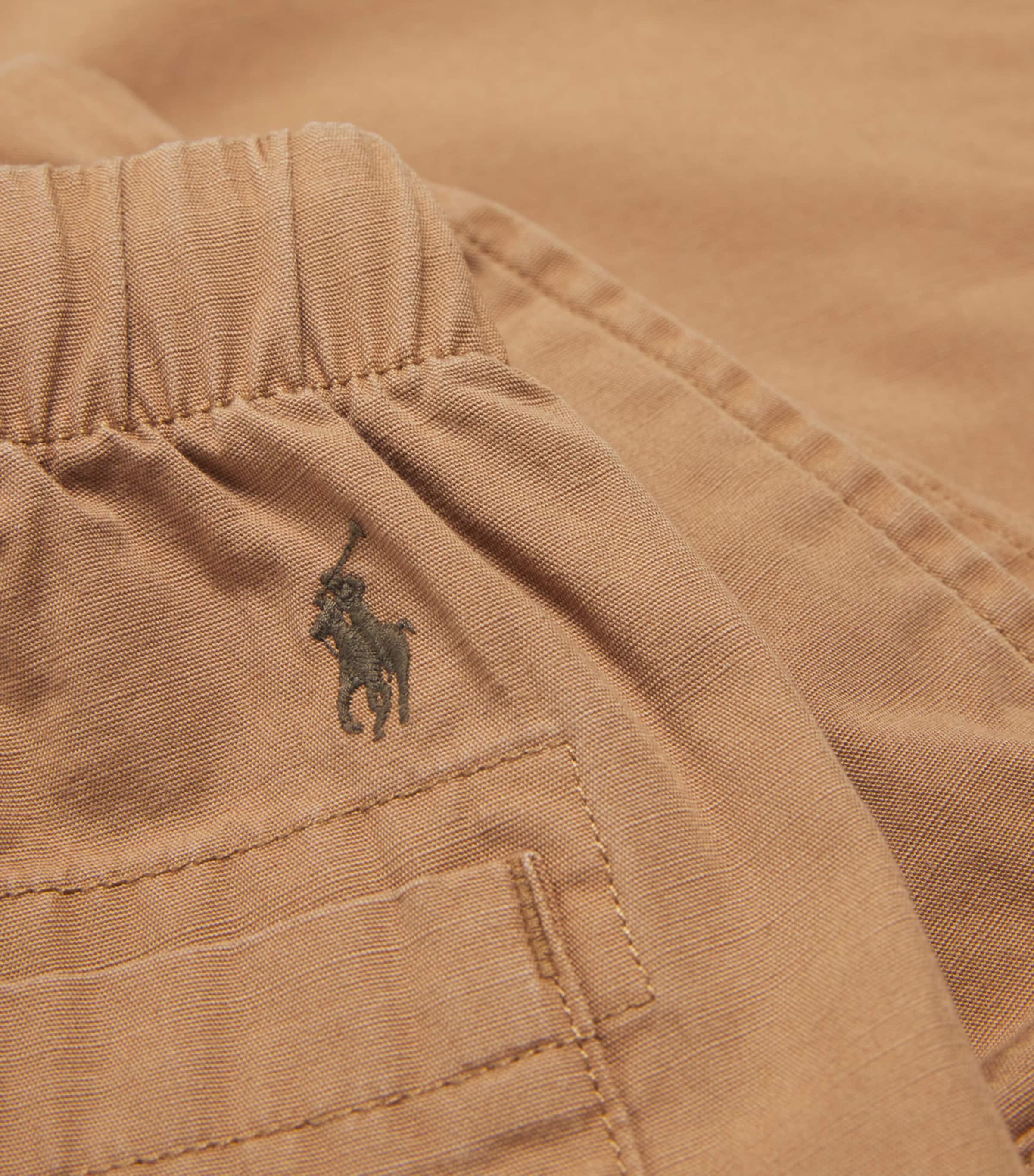 Cotton Cargo Trousers (2-7 Years) BEIGE Image 3