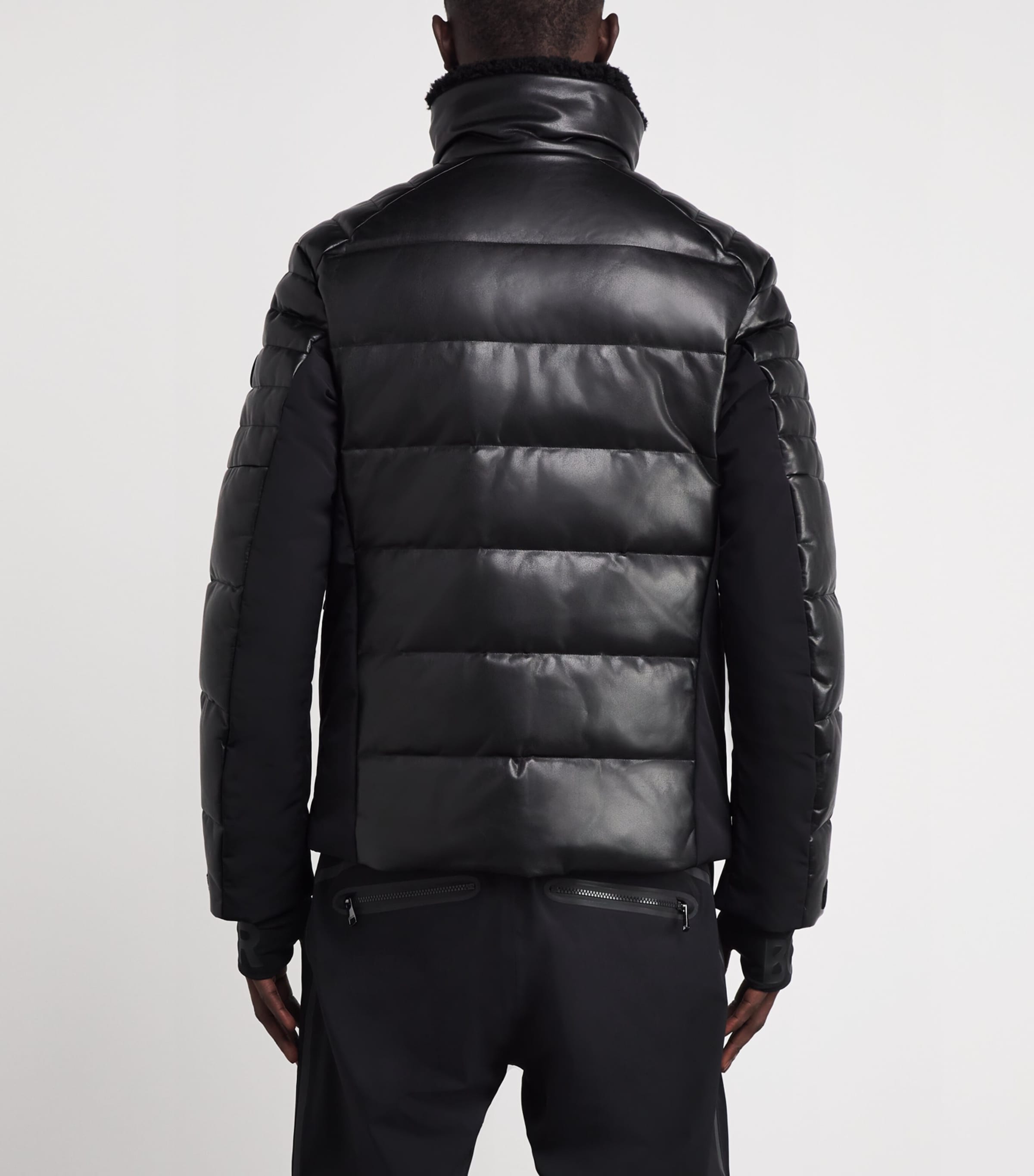 Down Calem Ski Jacket 026-BLACK Image 4
