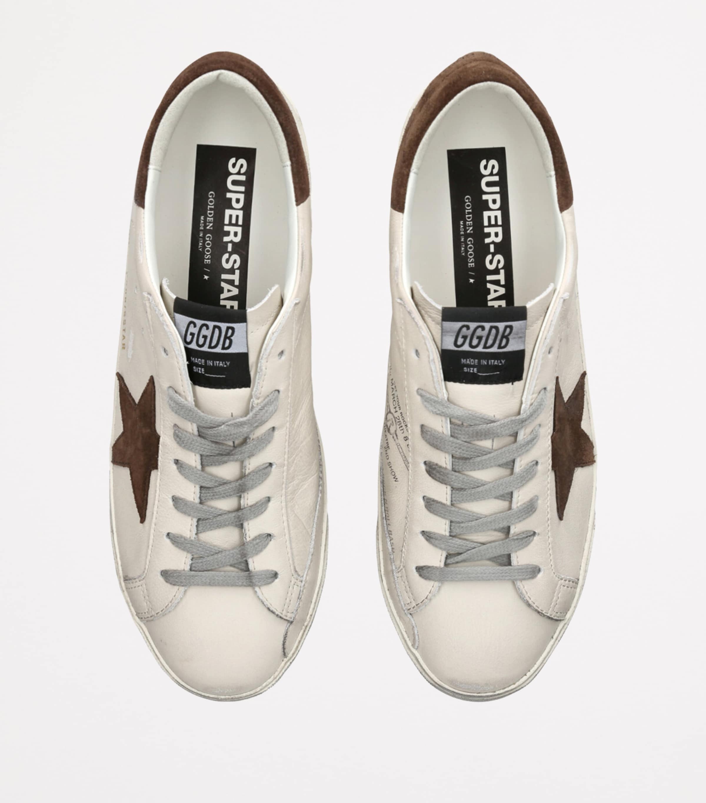 Leather Super-Star Sneakers WHITE/OTH Image 4