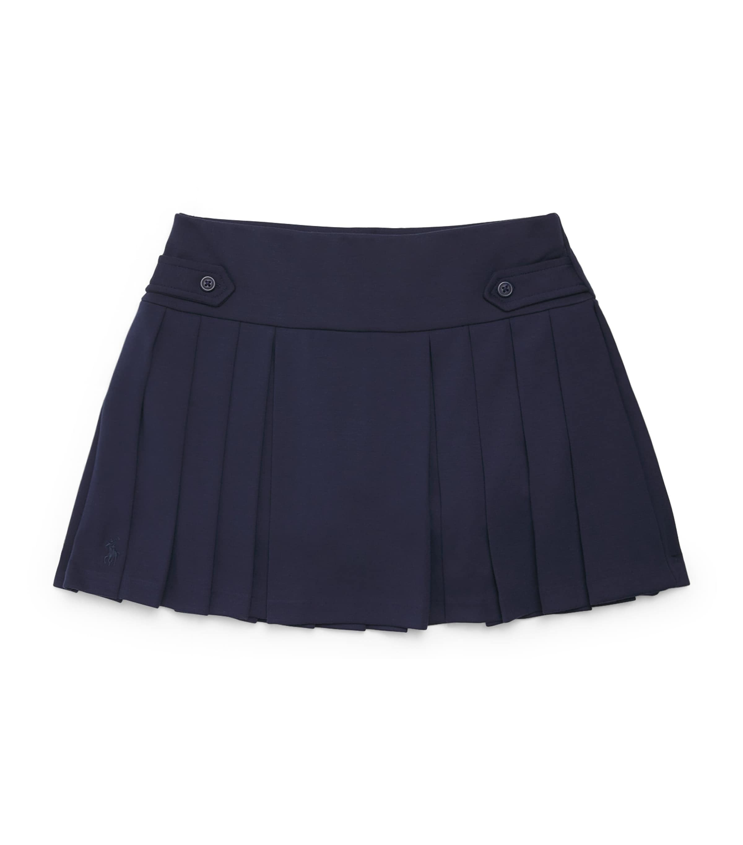 Ralph Lauren Kids x Wimbledon Pleated Mini Skirt (2-6 Years) Rl Navy Image 1