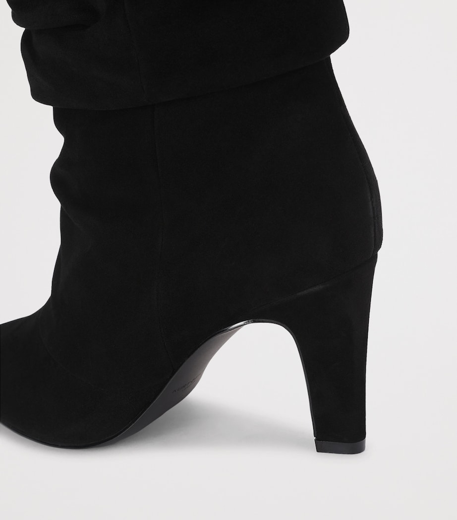 Kurt Geiger London Suede Elizabeth Slouch Knee-High Boots 80 Black Image 4