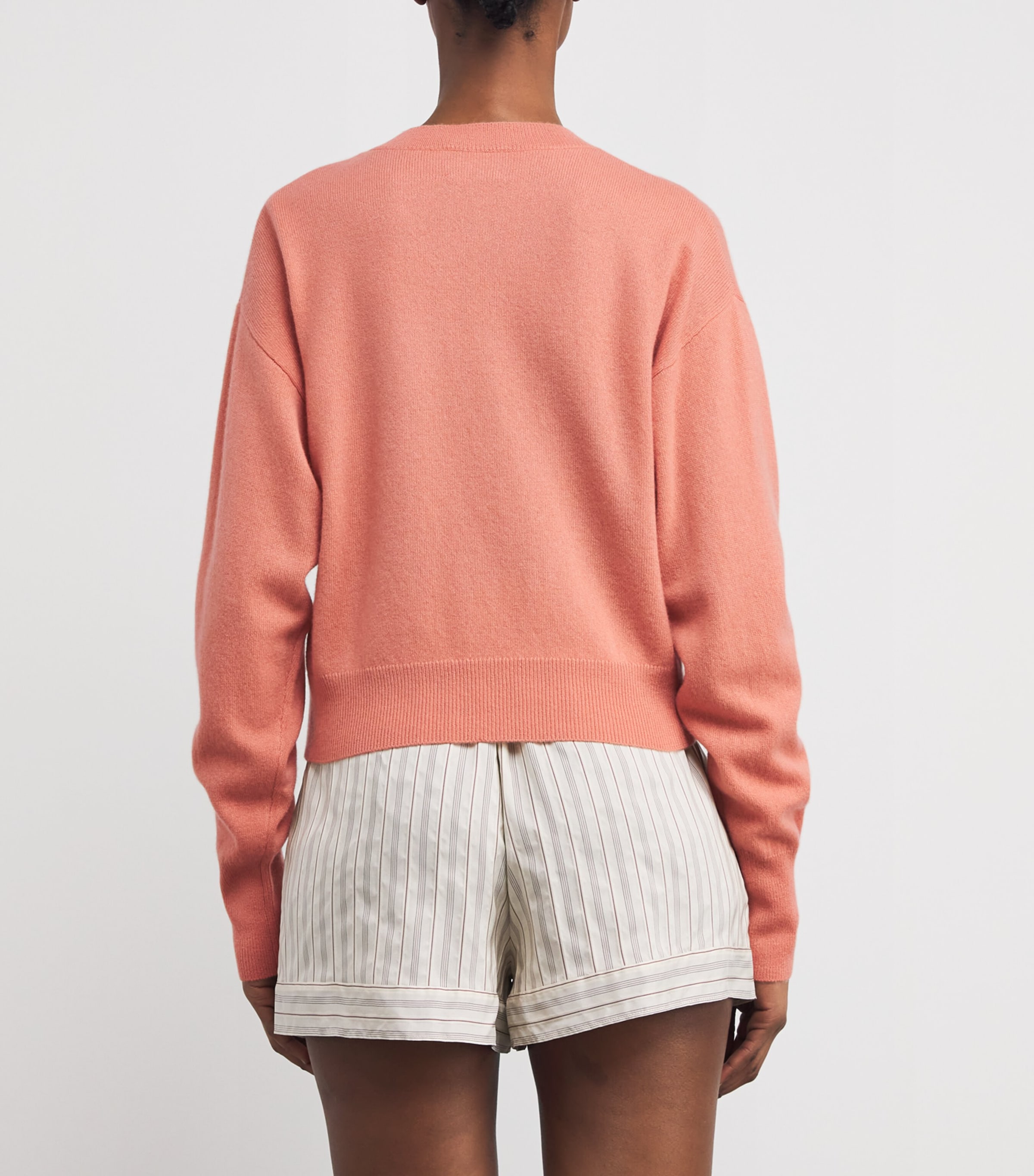 Organic Cashmere Menorca Sweater NEW PEACH Image 4