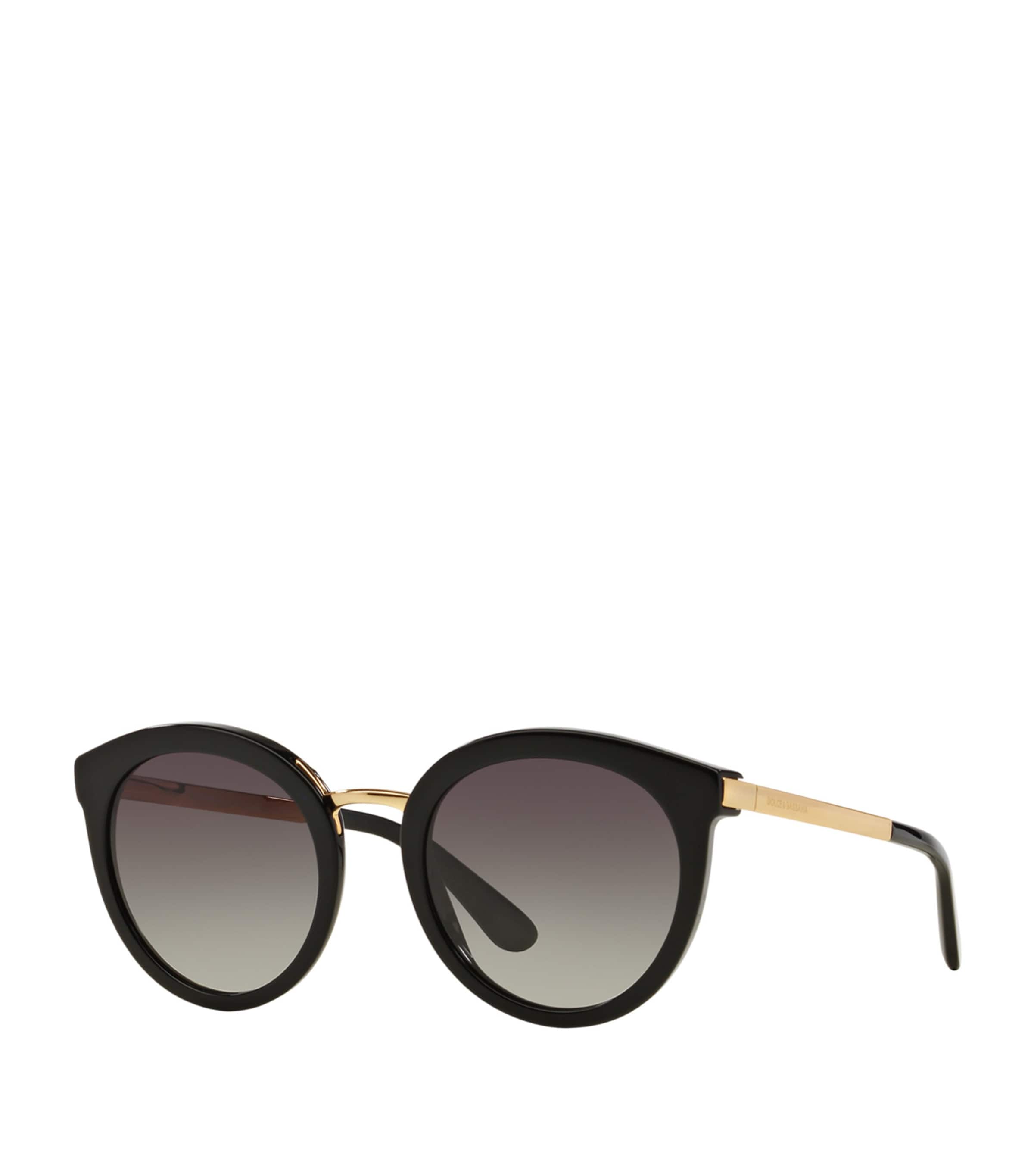 Dolce&Gabbana Round Sunglasses Black Image 2