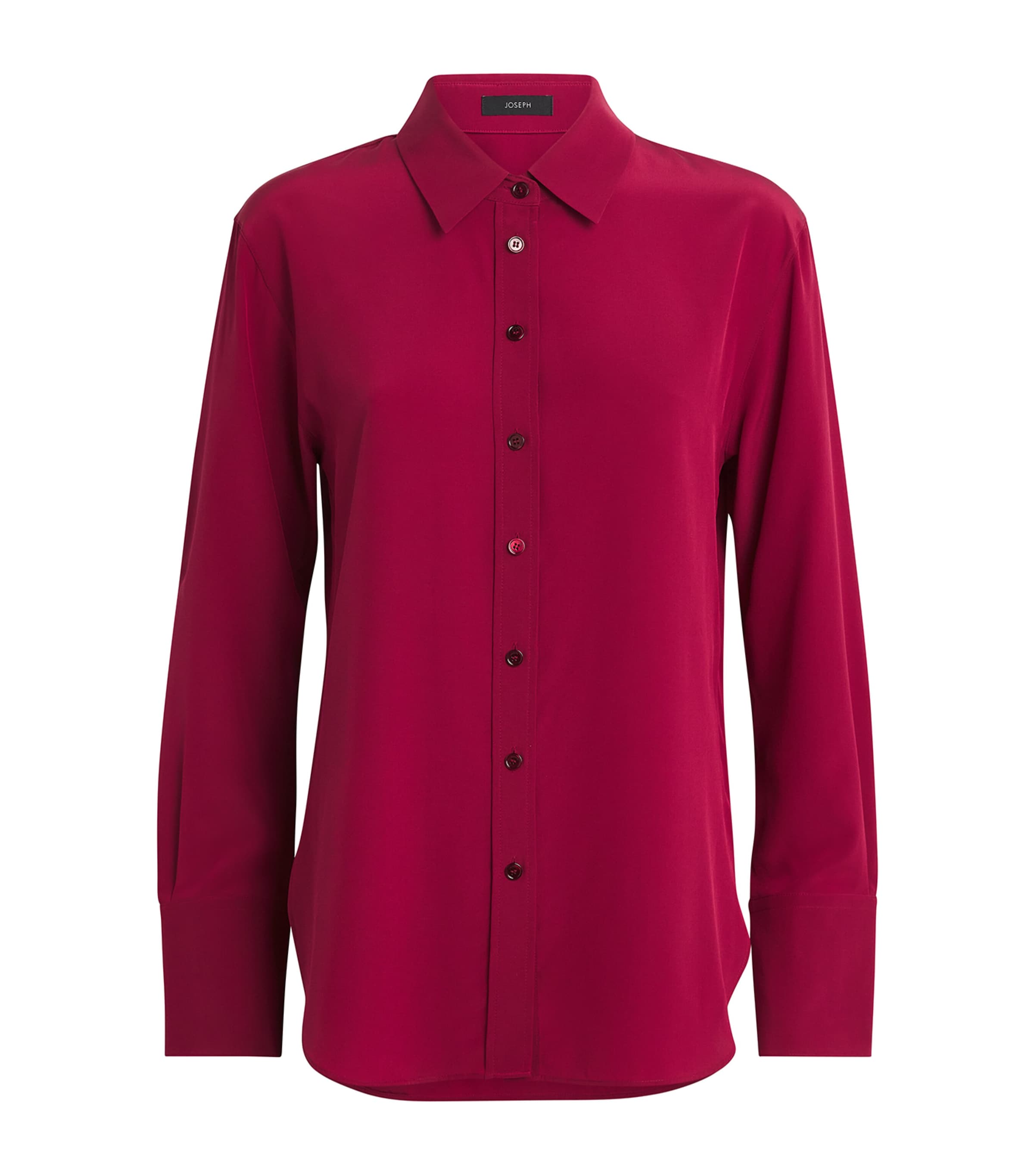 Joseph Silk Crepe De Chine Joe Blouse In Pink