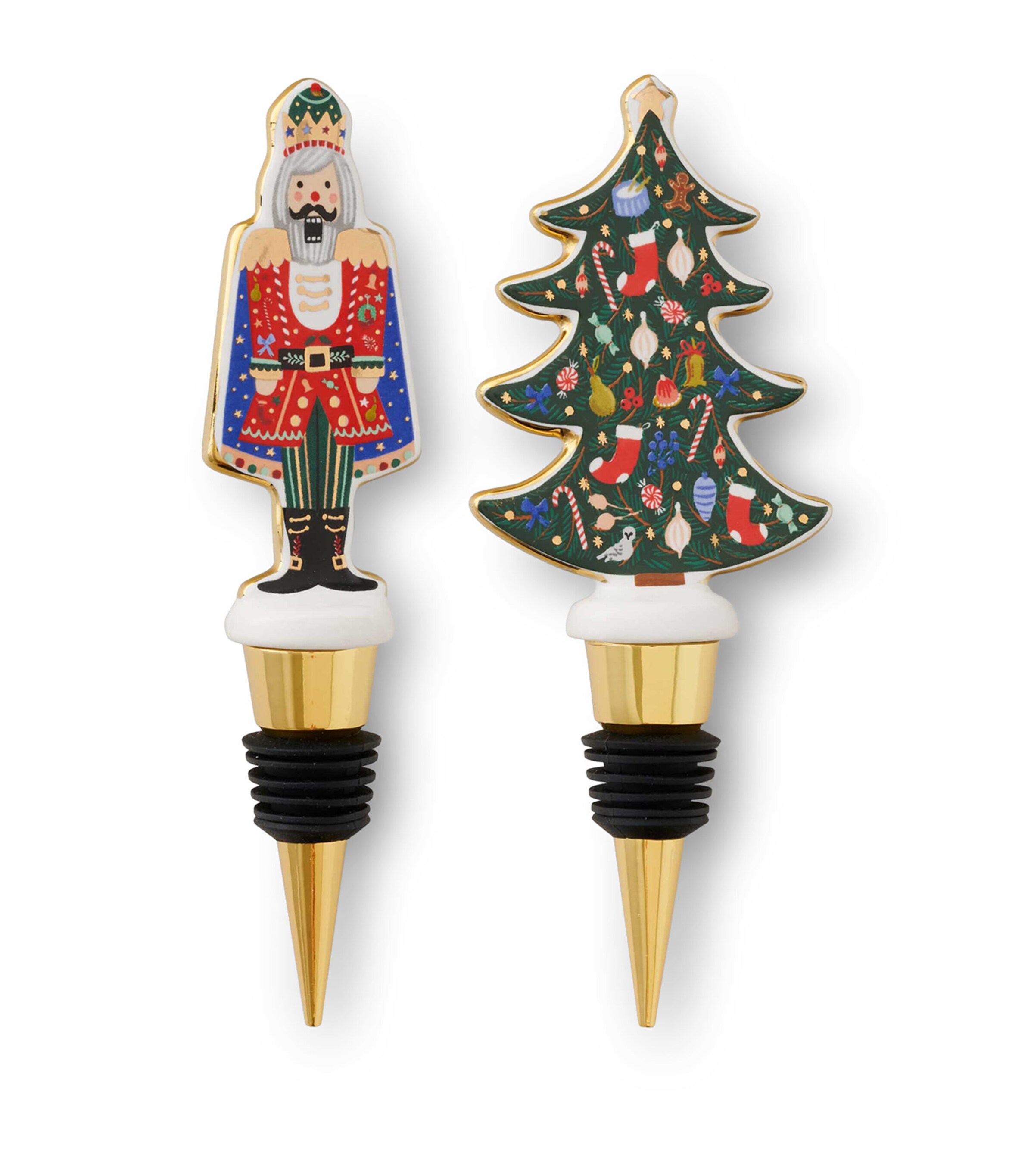Nutcracker Wine Stopper Set MULTI Image 1