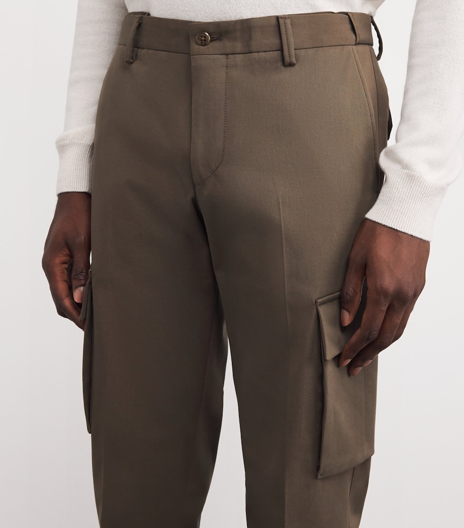 Twill Cargo Chinos NATURAL / BEIGE 033 Image 6
