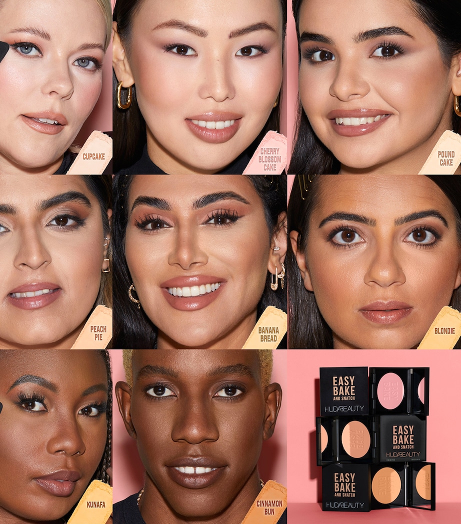 Easy Bake and Snatch Pressed Brightening and Setting Powder PEACH PIE Image 3