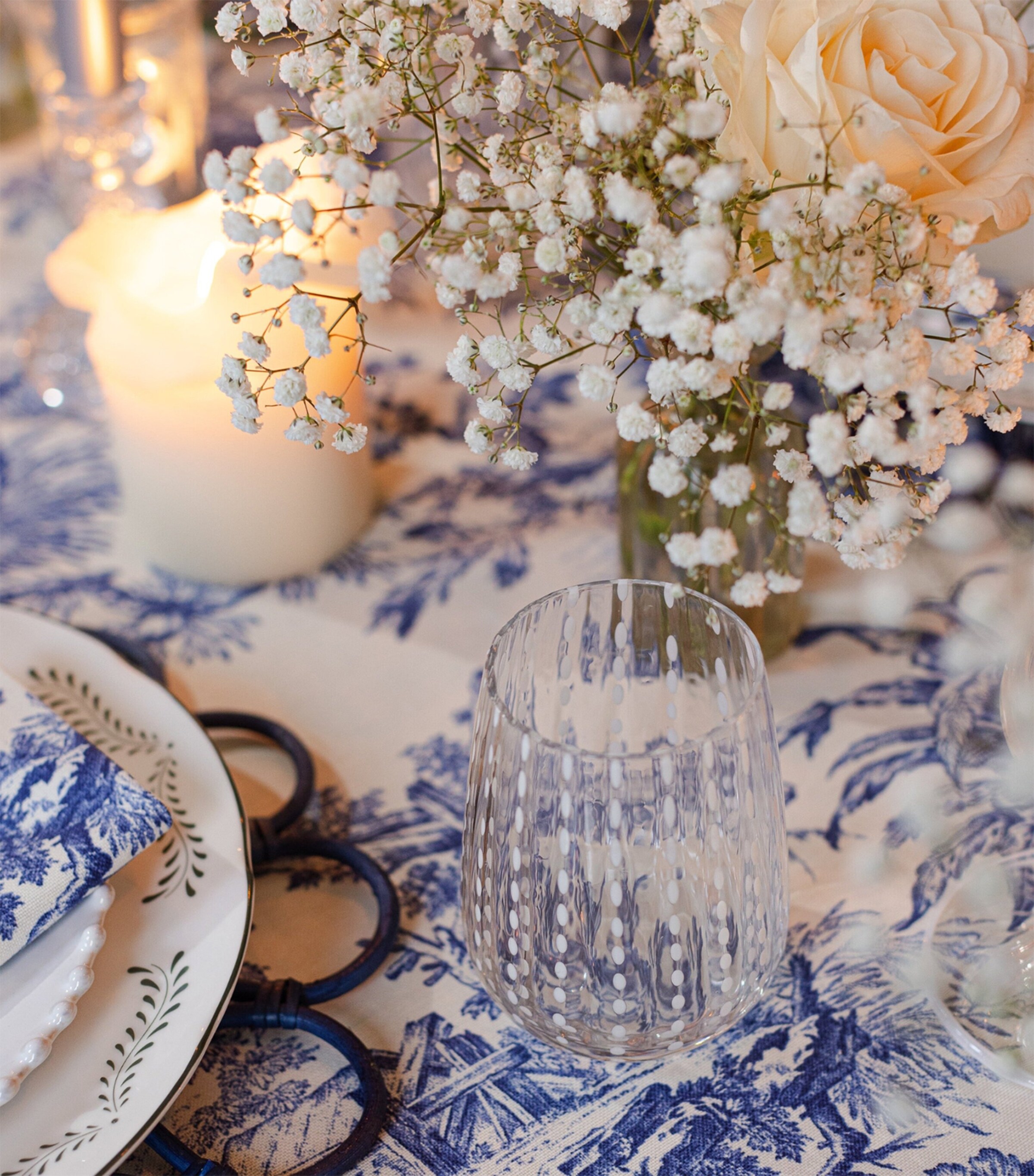 Maison Margaux Toile Tablecloth (150cm x 300cm) Image 3