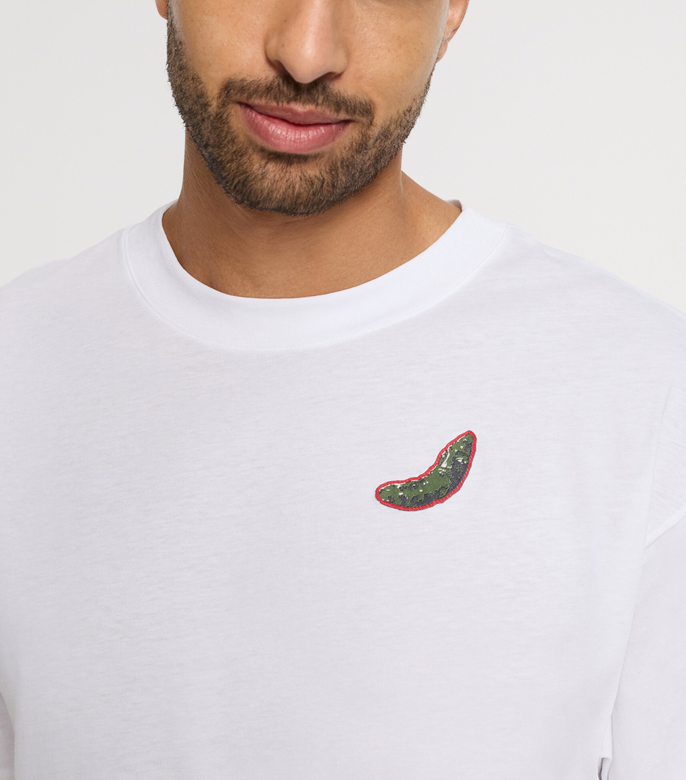 Hanro Womens x Charlotte Adam Cotton T-Shirt White Image 6