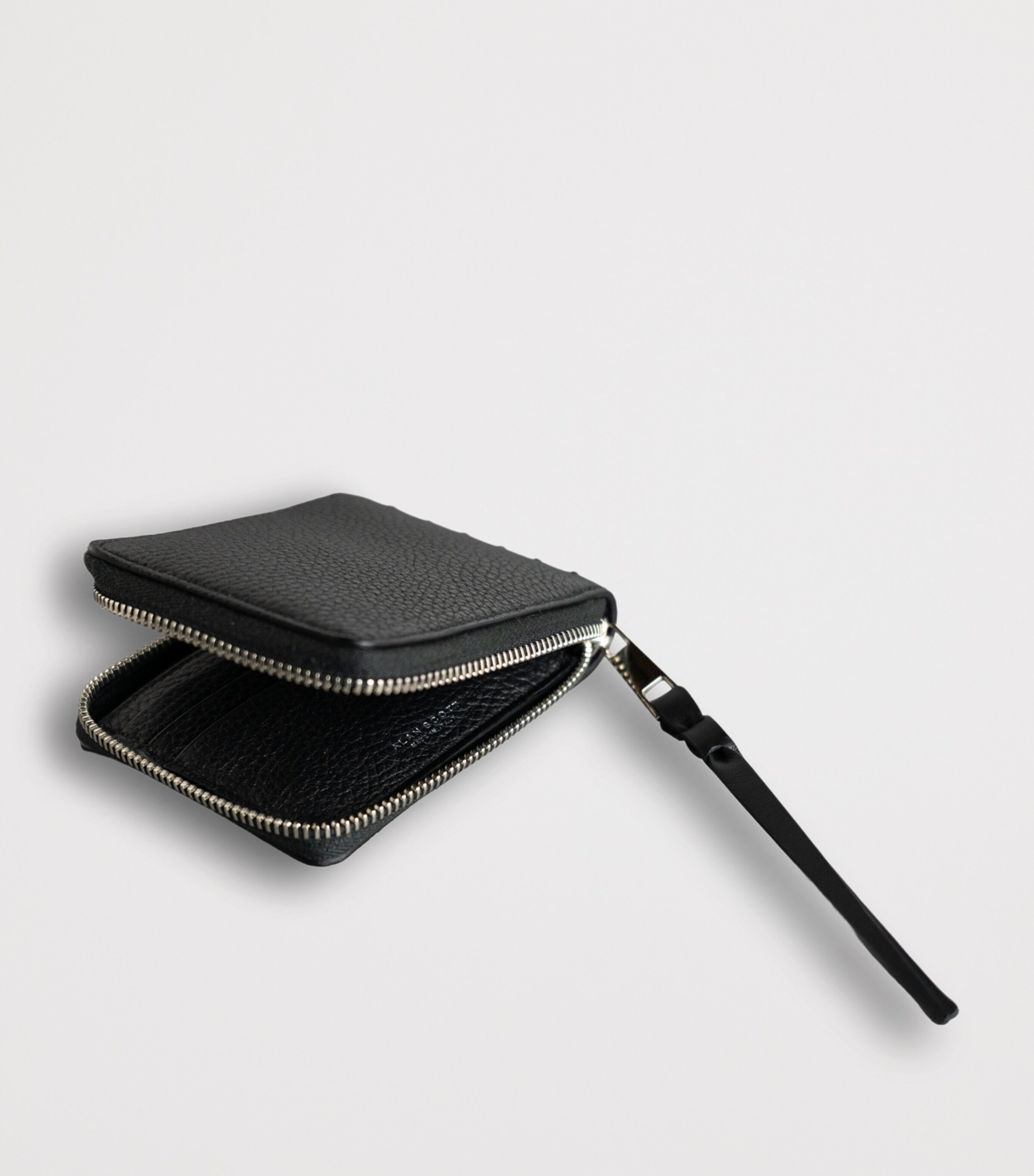 Alan Scott Deerskin Wallet Black/black Image 2