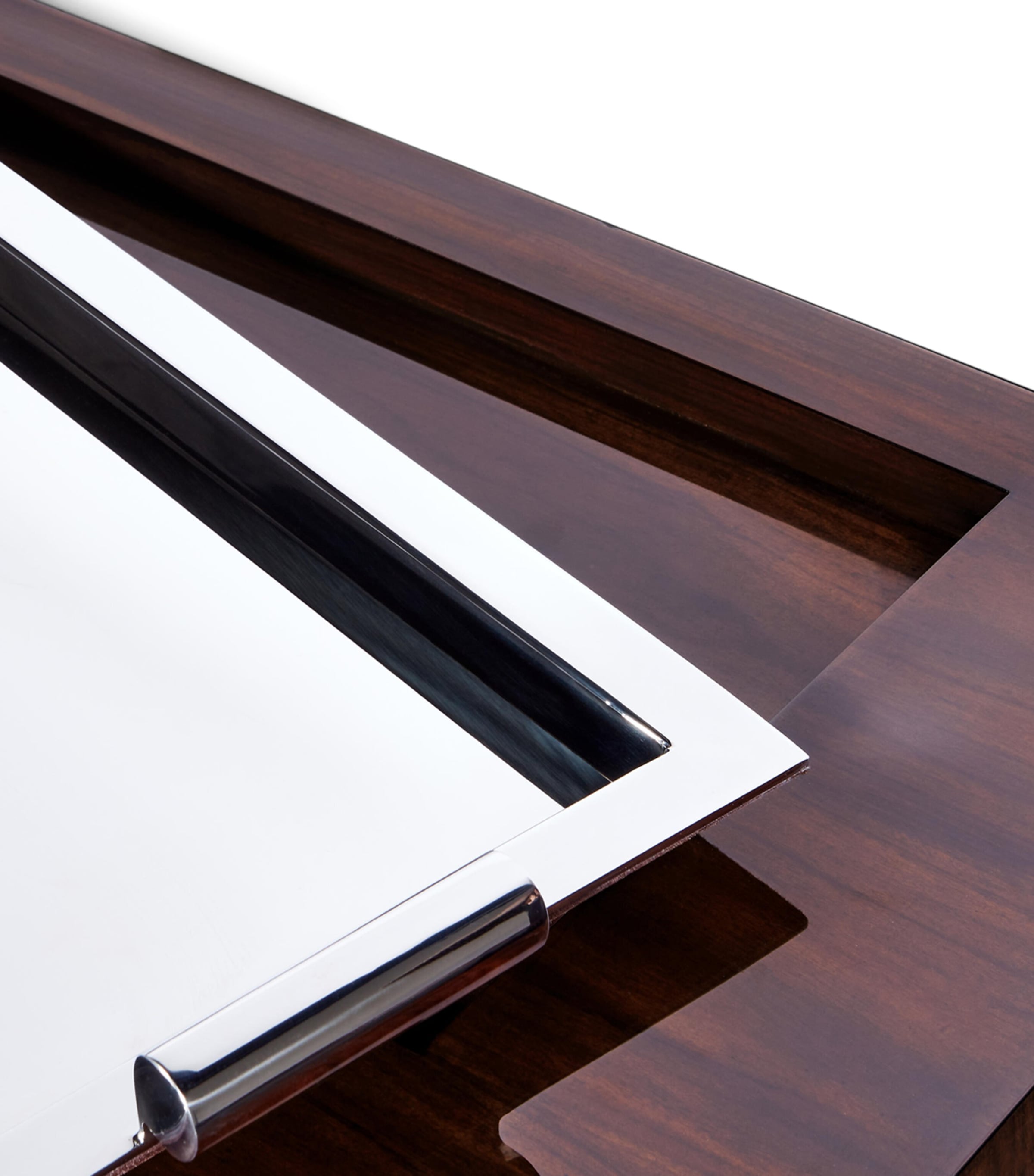 Rosewood and Stainless Steel Duke Bar PENTHOUSE ROSEWOOD Image 7