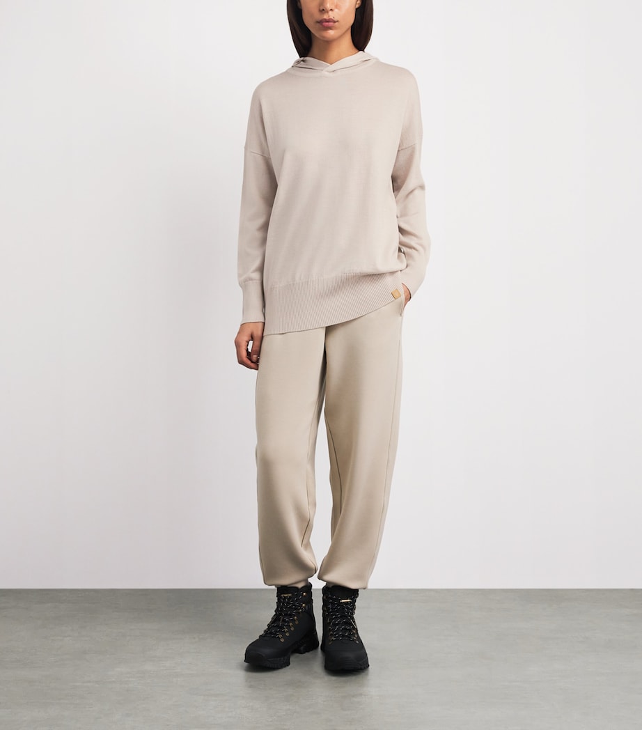 Y.O.U Womens Merino Wool Beeby Hoodie Shell Image 2