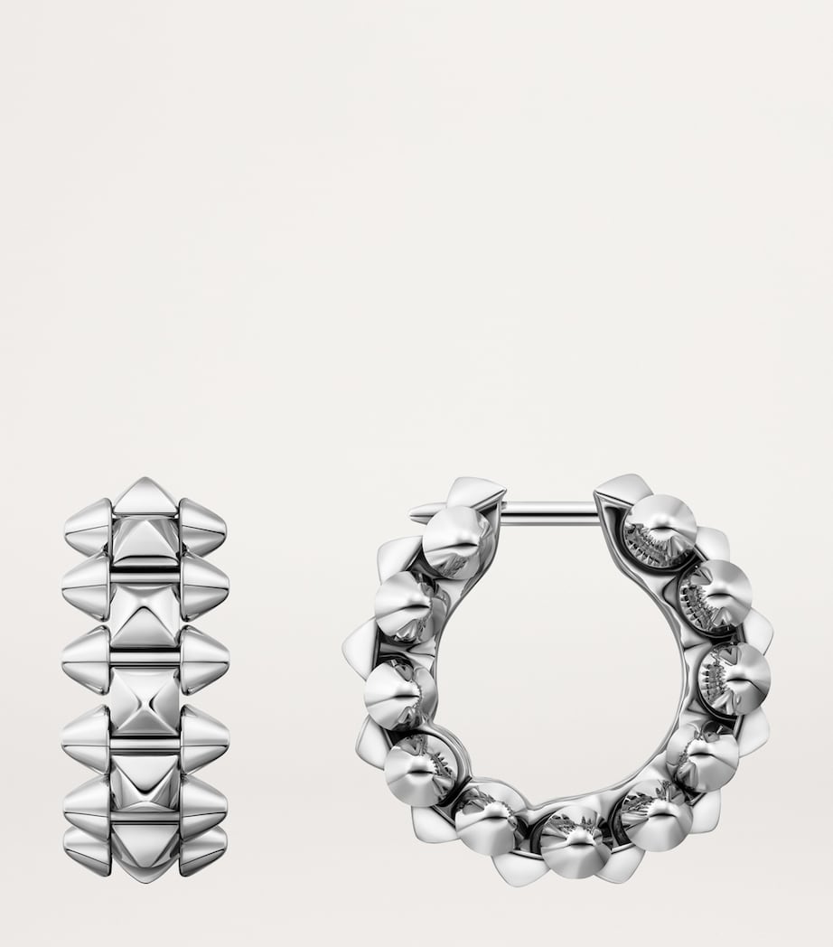 Cartier Small White Gold Clash de Cartier Hoop Earrings White Gold Image 2