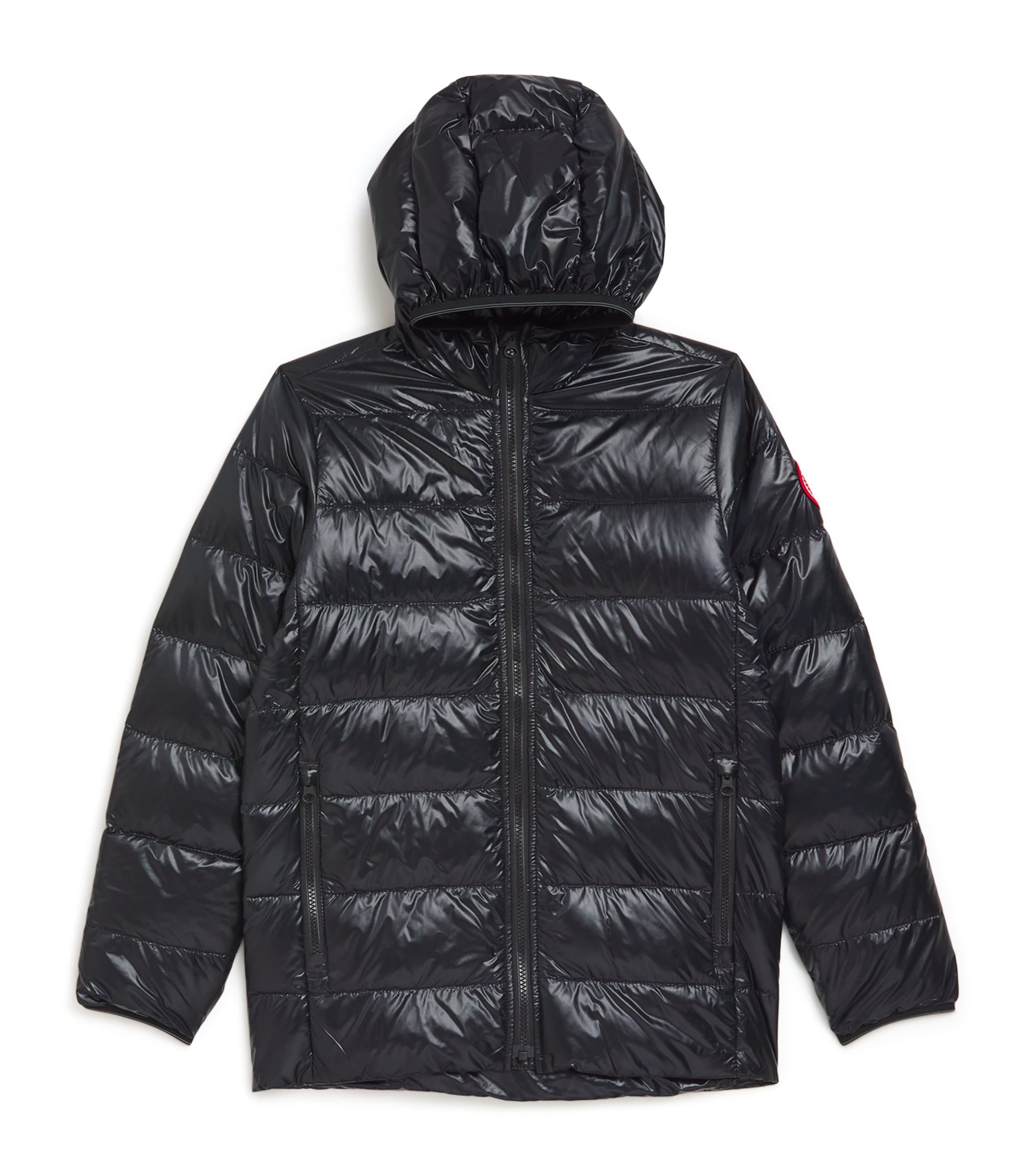 Shop Canada Goose Quilted Crofton Jacket In Black