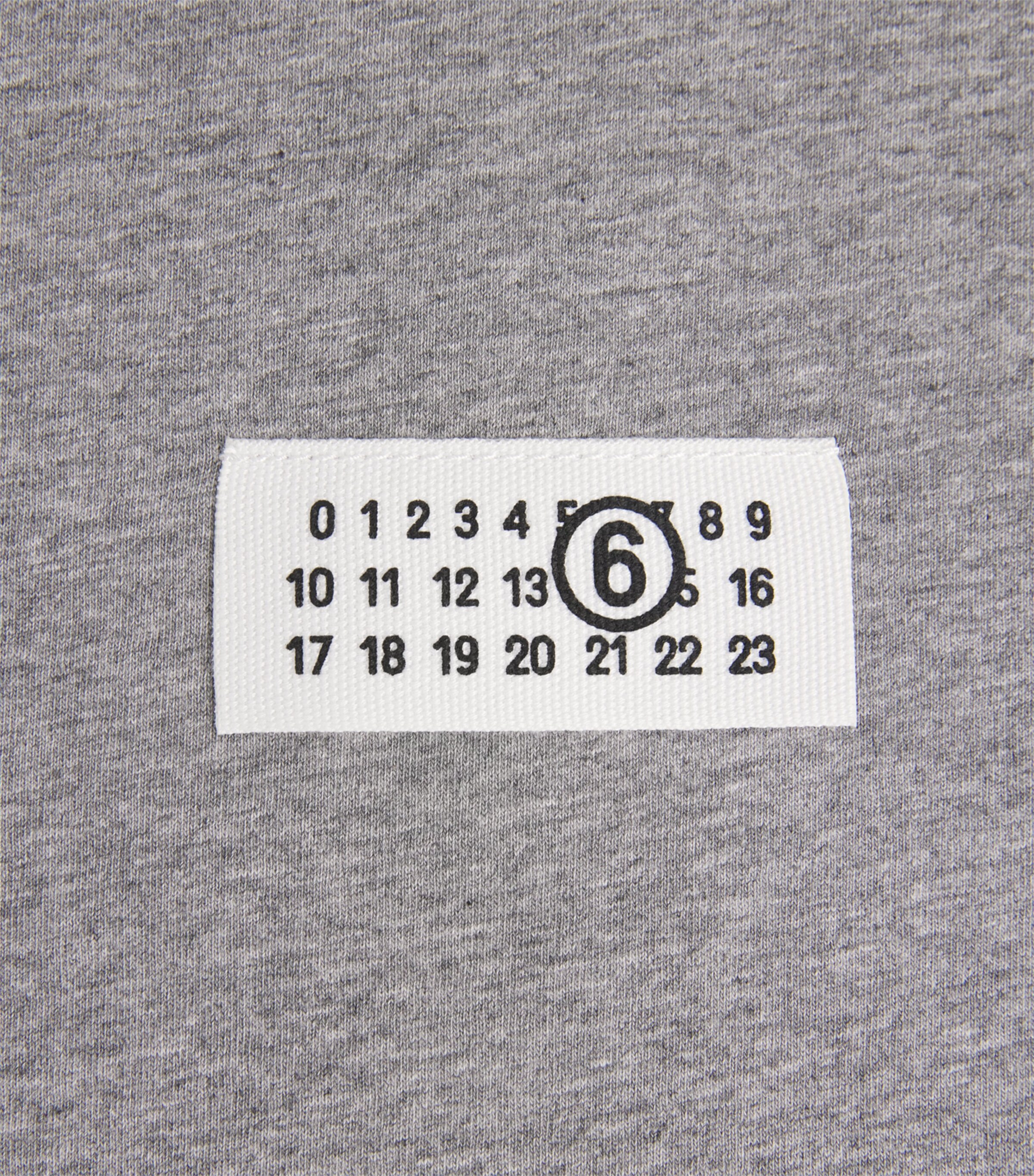 Cotton Numeric Tab T-Shirt 856M Image 5