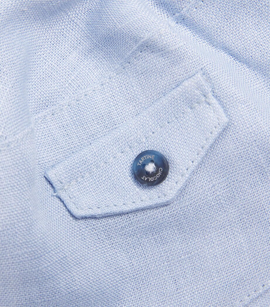 Linen Sun Hat BLEU GRIS� Image 3