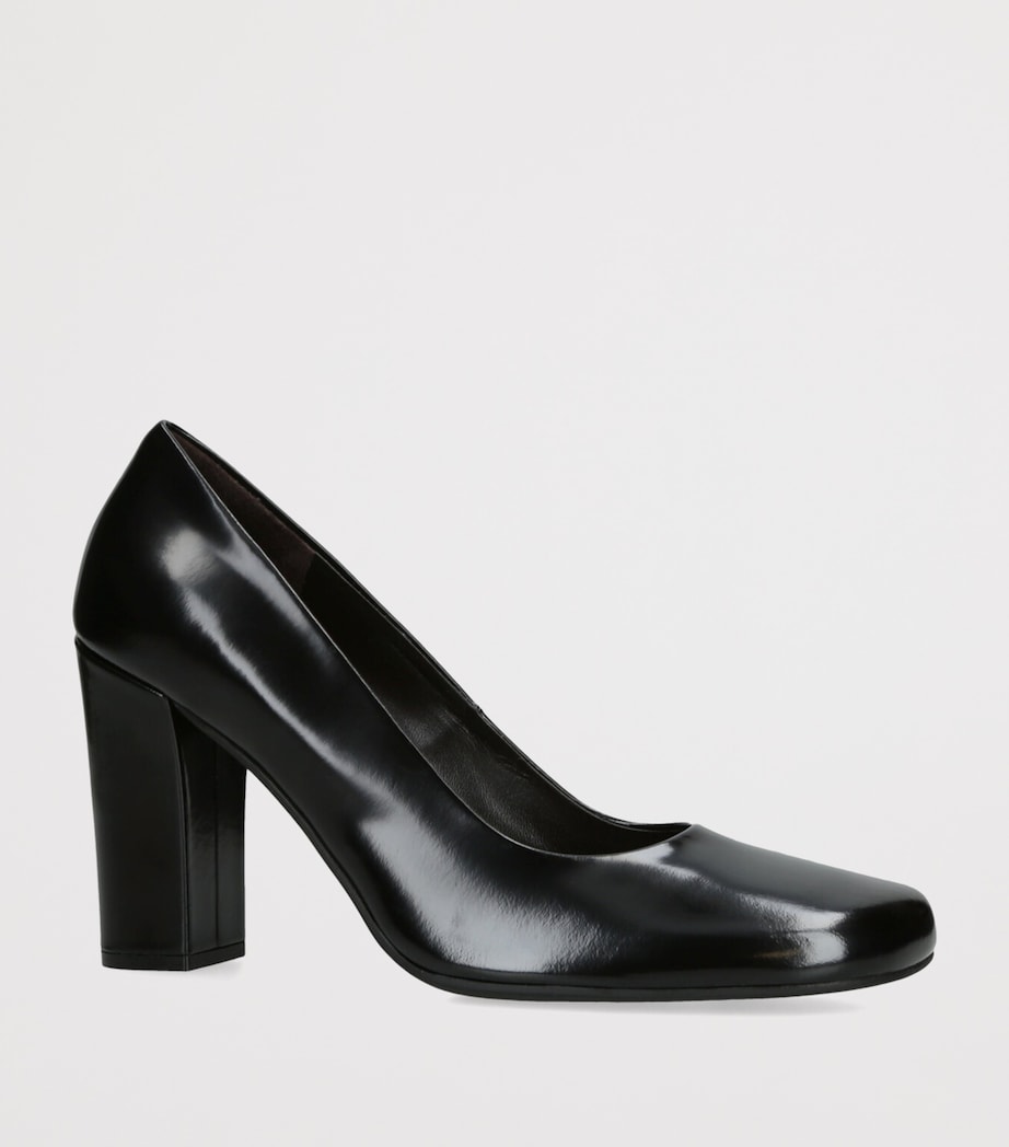 The Row Leather Penelope Pumps 90 Black Image 3
