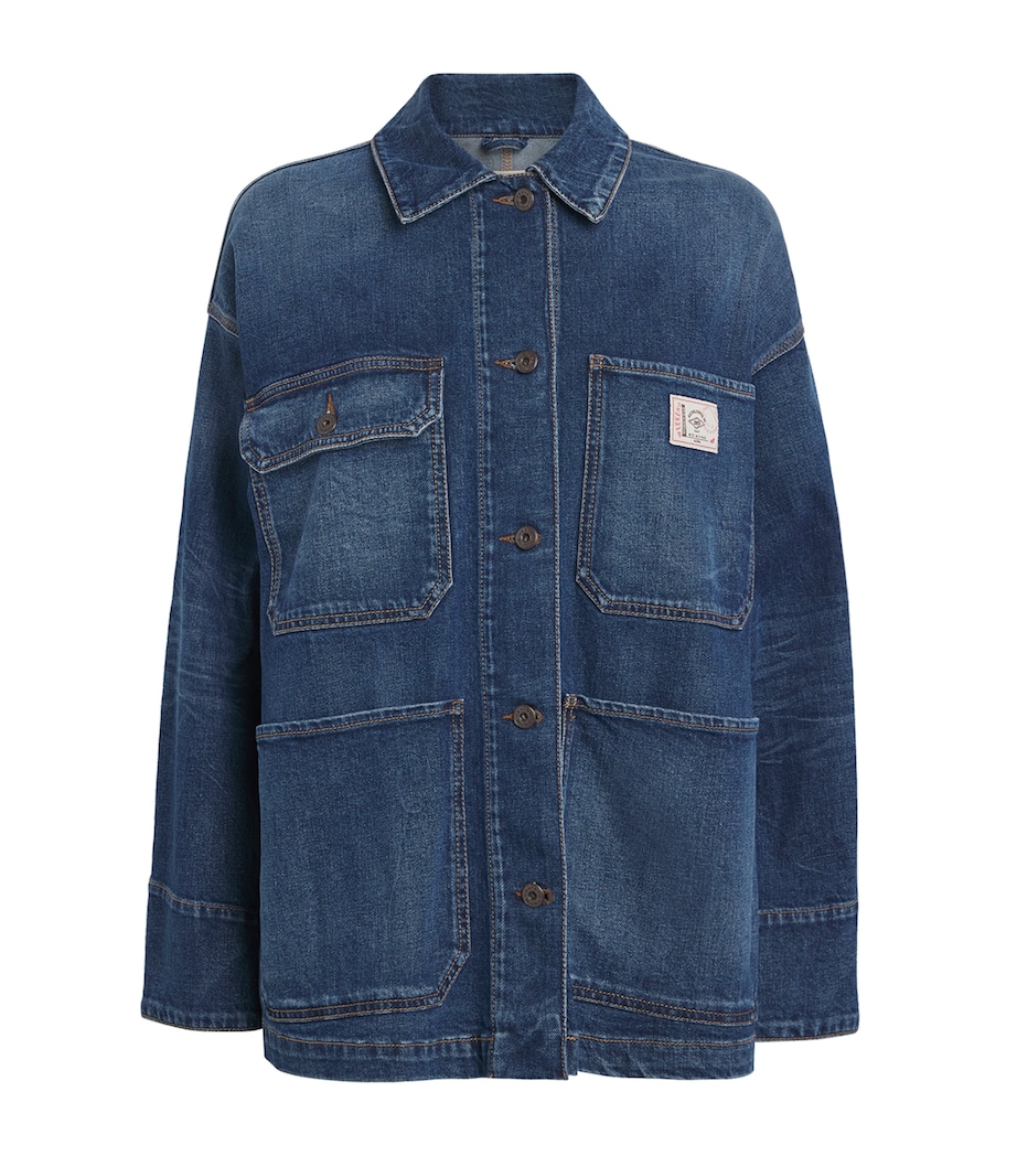 Workwear Denim Jacket NAVY Image 1