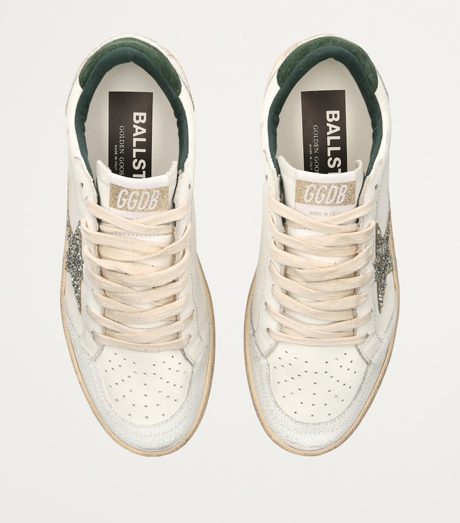 Leather Ball Star Sneakers WHITE/COMB Image 6