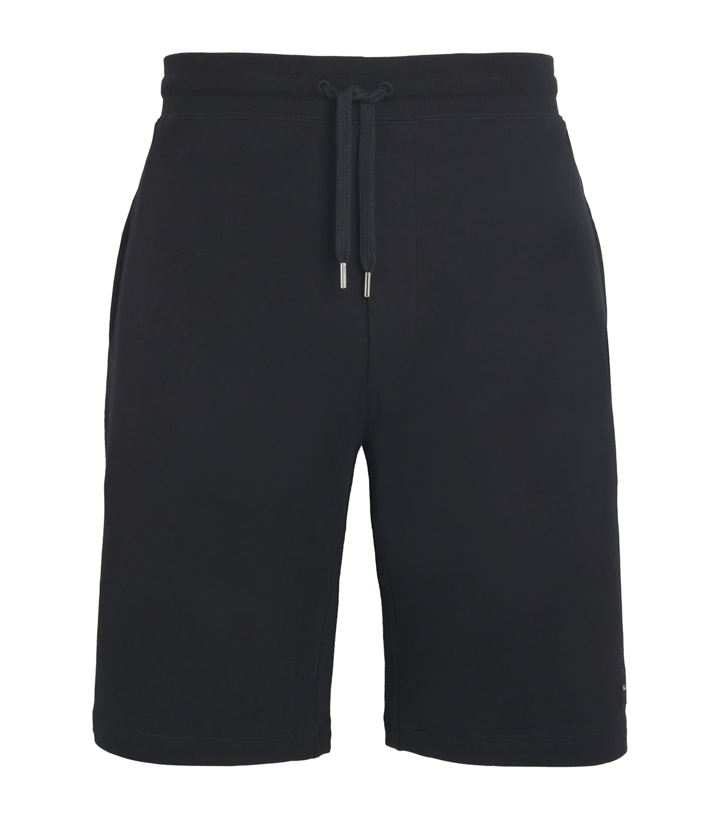 Paul Smith Mens Cotton Jersey Lounge Shorts Black Image 1