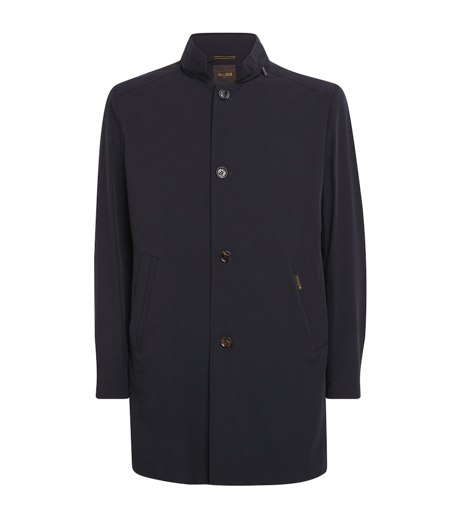 Water-Repellent Hektor-KN Overcoat DARK BLU U0402 Image 1