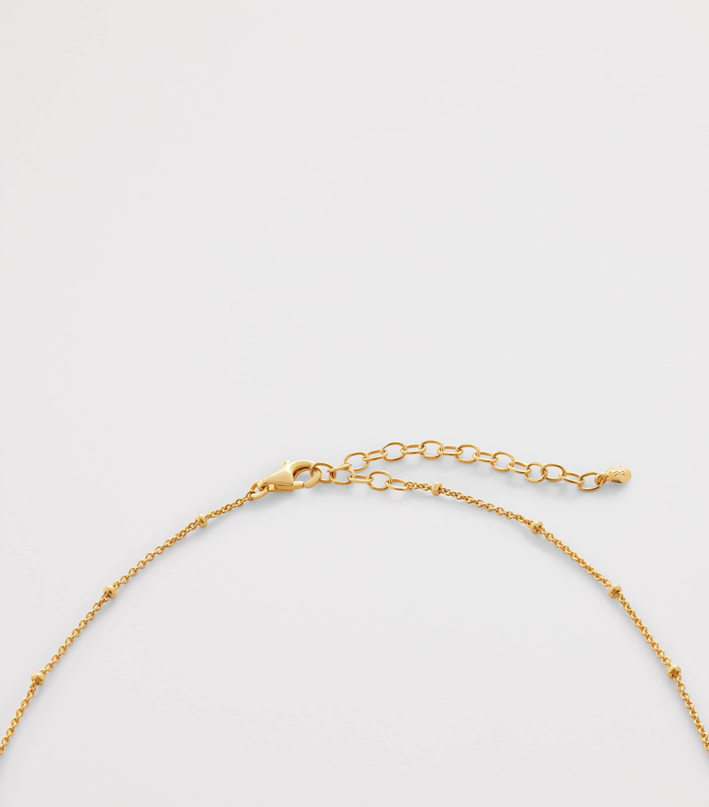 Monica Vinader Gold Vermeil and Green Onyx Chain Necklace — photo 2