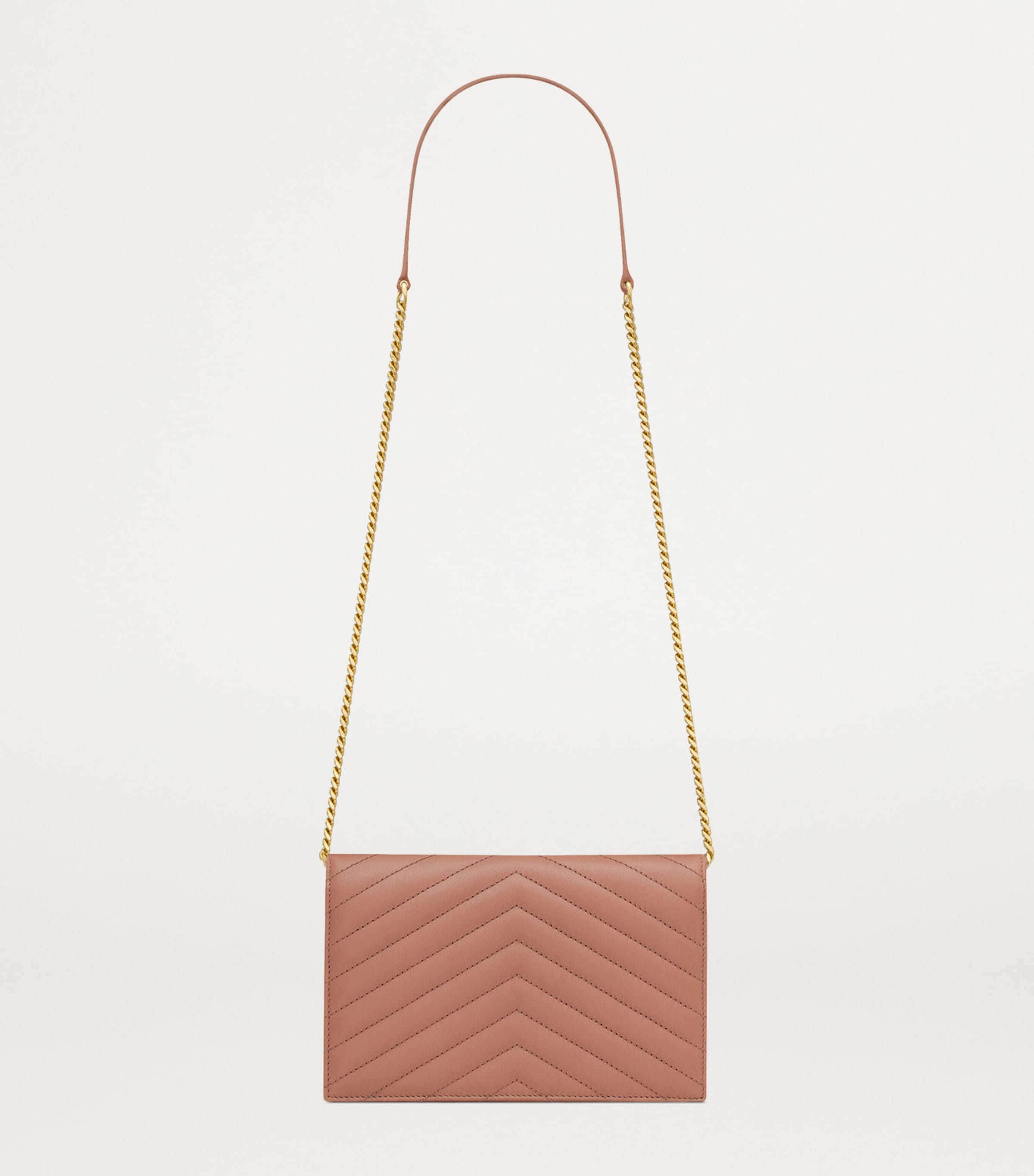 Leather Envelope Chain Wallet 5922 Image 2