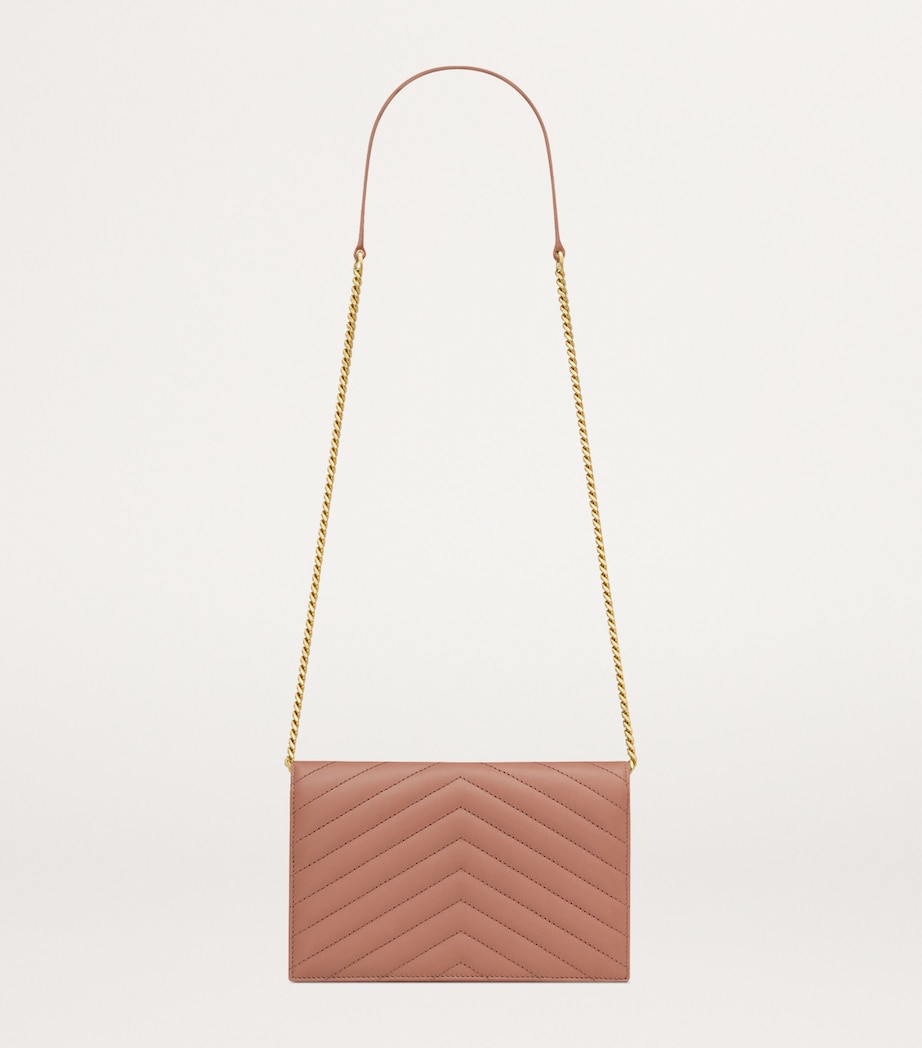 Leather Envelope Chain Wallet 5922 Image 2