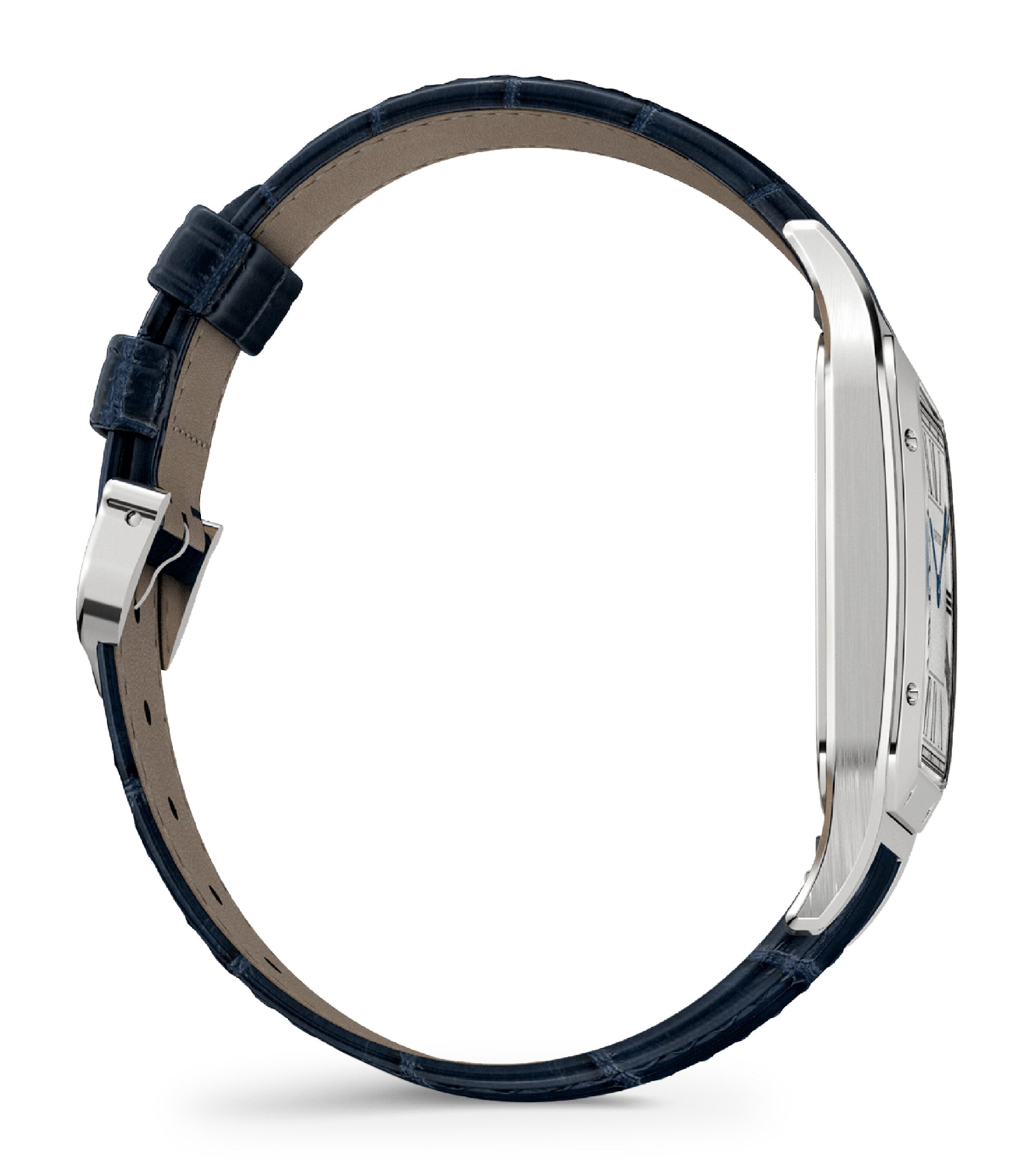 Stainless Steel Santos-Dumont Watch 46.6mm SILVER Image 6