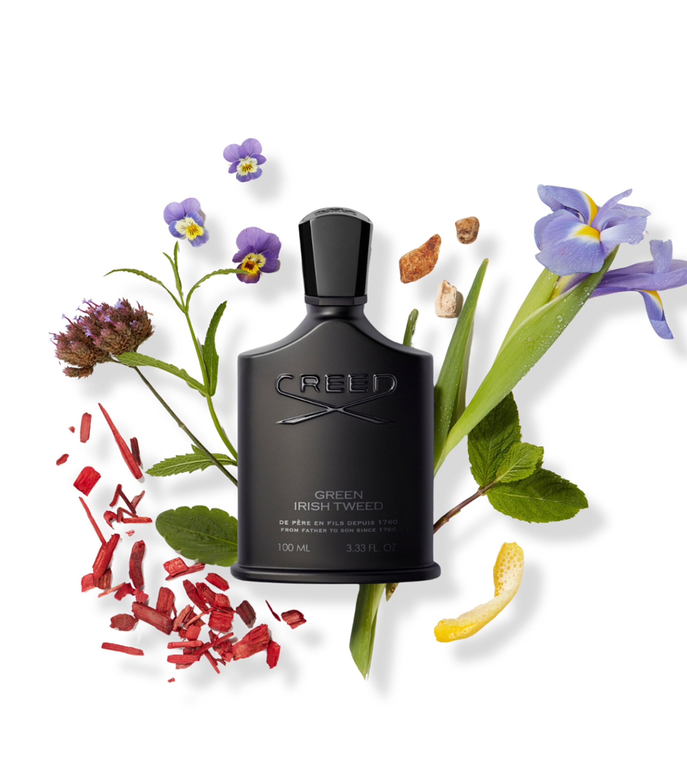Creed Green Irish Tweed Eau de Parfum Splash (250ml) Harrods MK