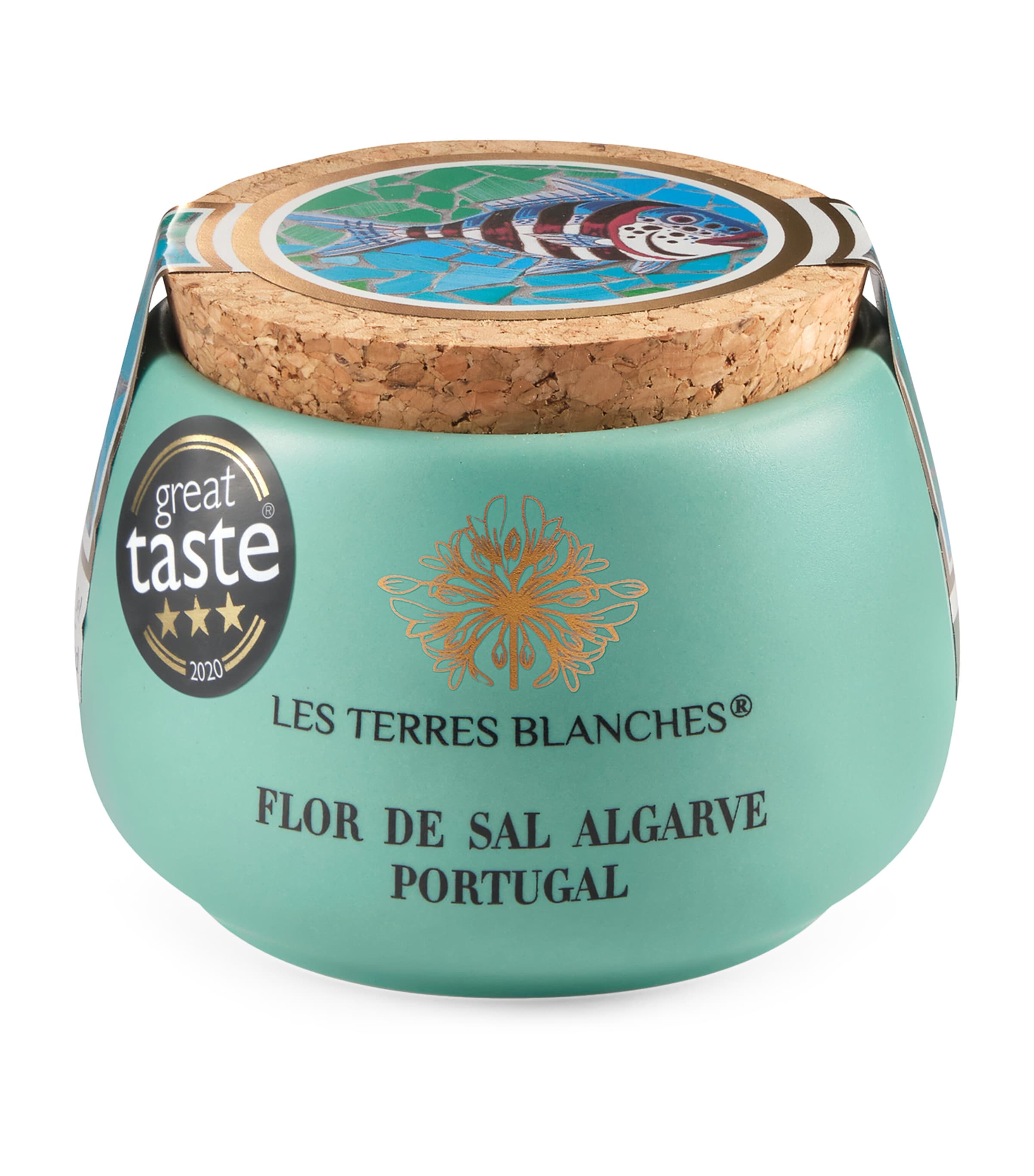 Les Terres Blanches Flor de Sal Algarve Salt (70g) | Food | Pantry Essentials | Condiments | Free From | Vegetarian | Gluten Free