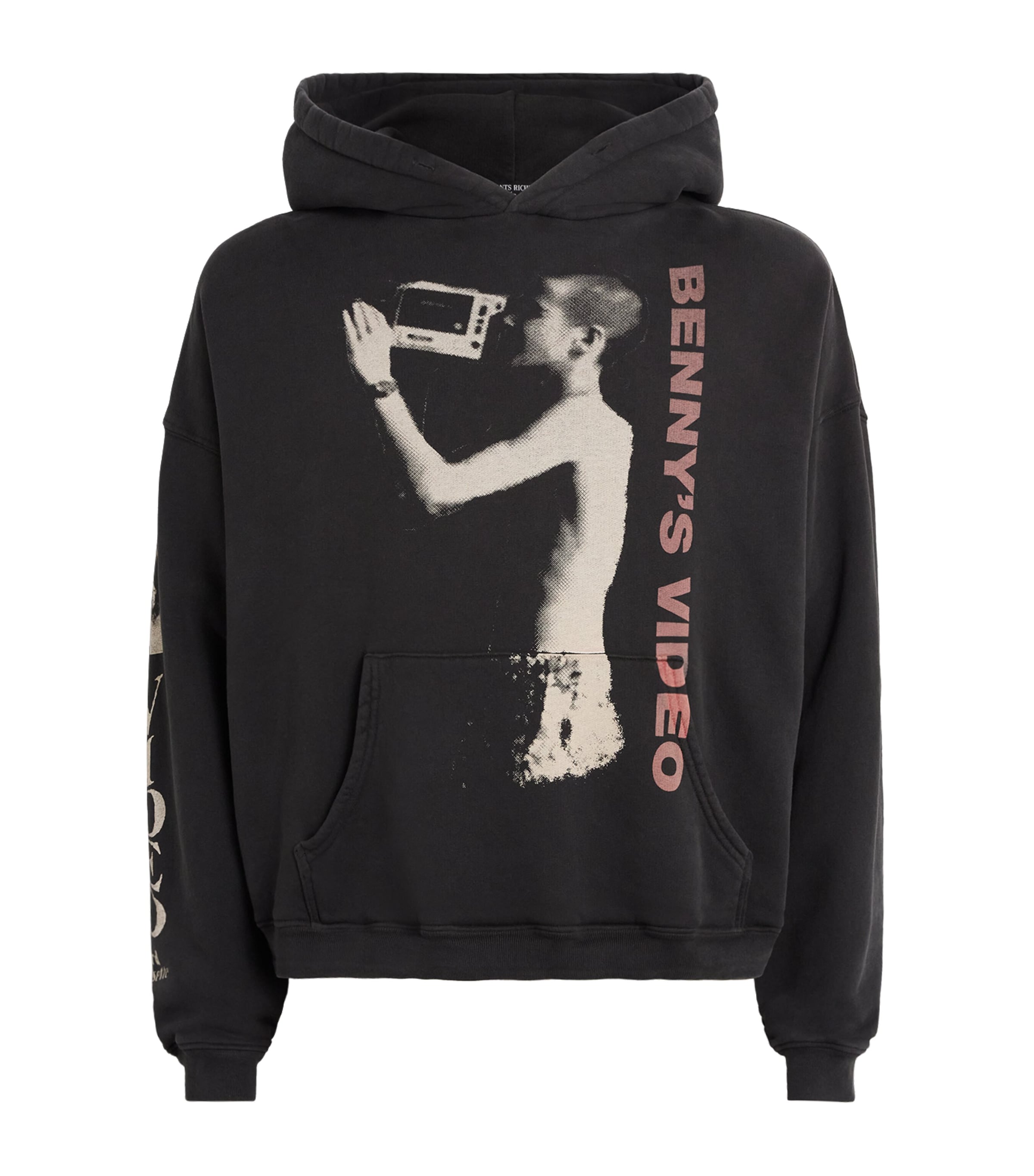 Enfants Riches Déprimés Black Cotton Benny's Video Hoodie