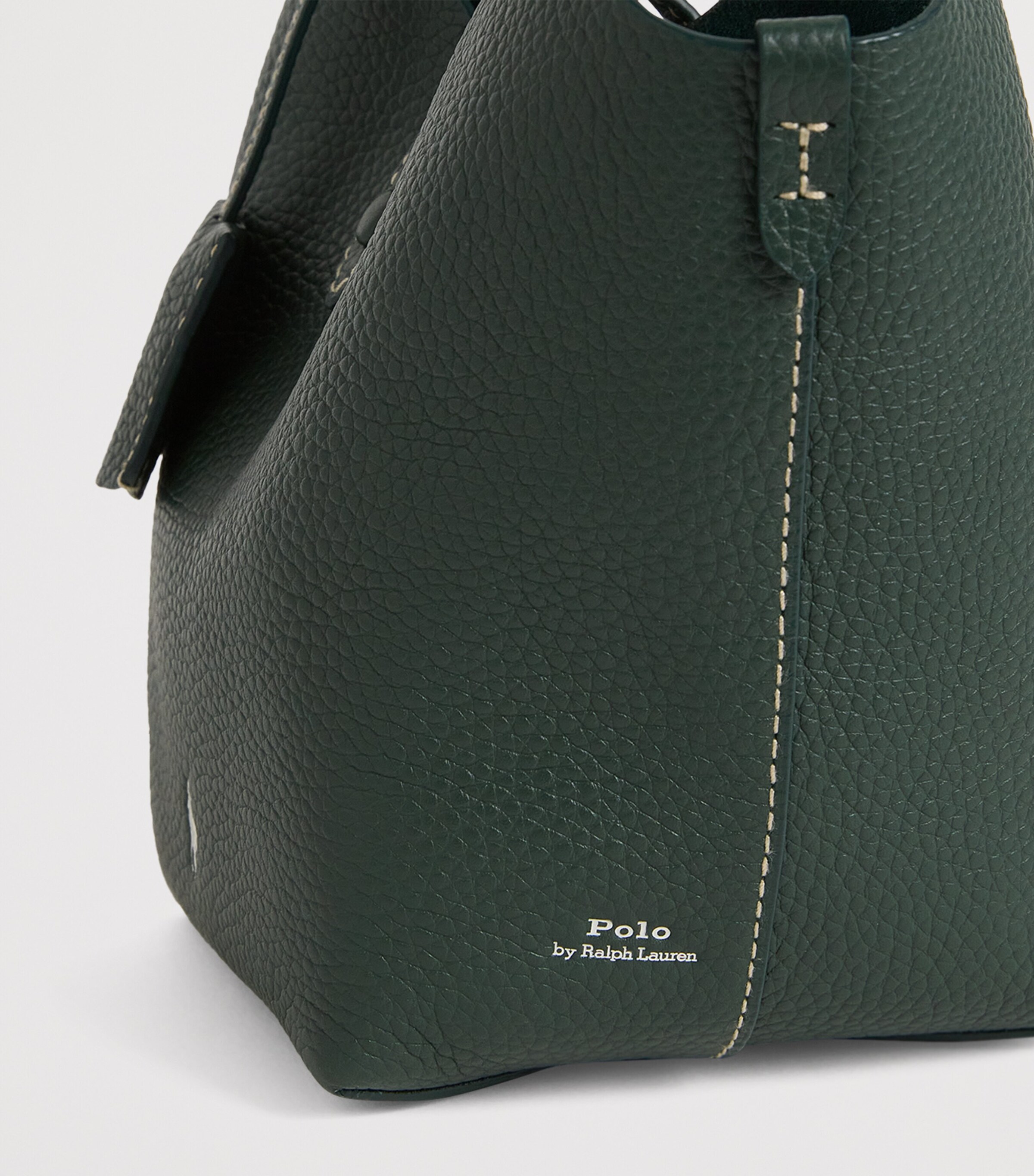 Polo Ralph Lauren Green Small Leather Polo Play Cross-Body Bag