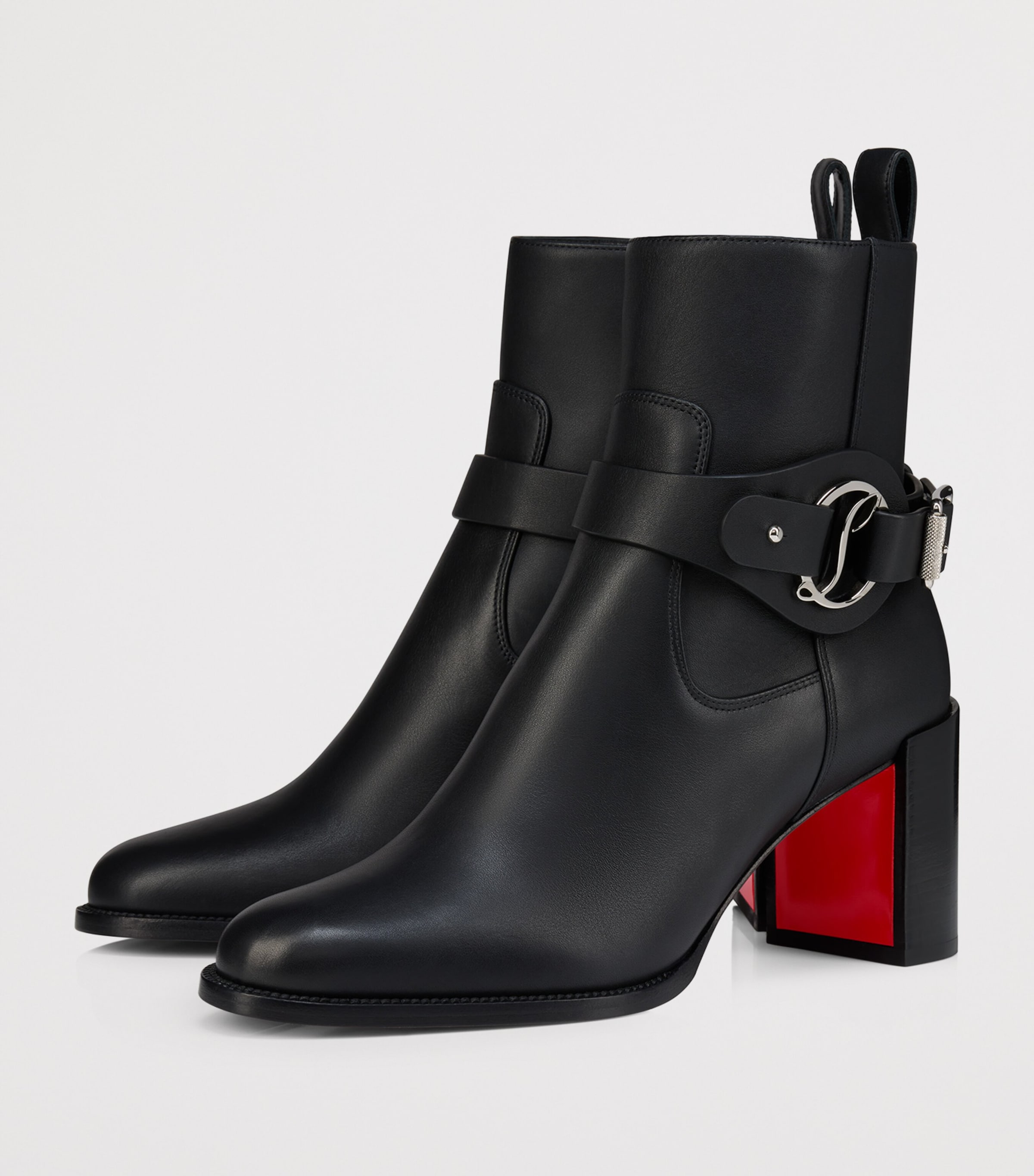 Dianouchette Leather Ankle Boots 70 BK5T Image 3