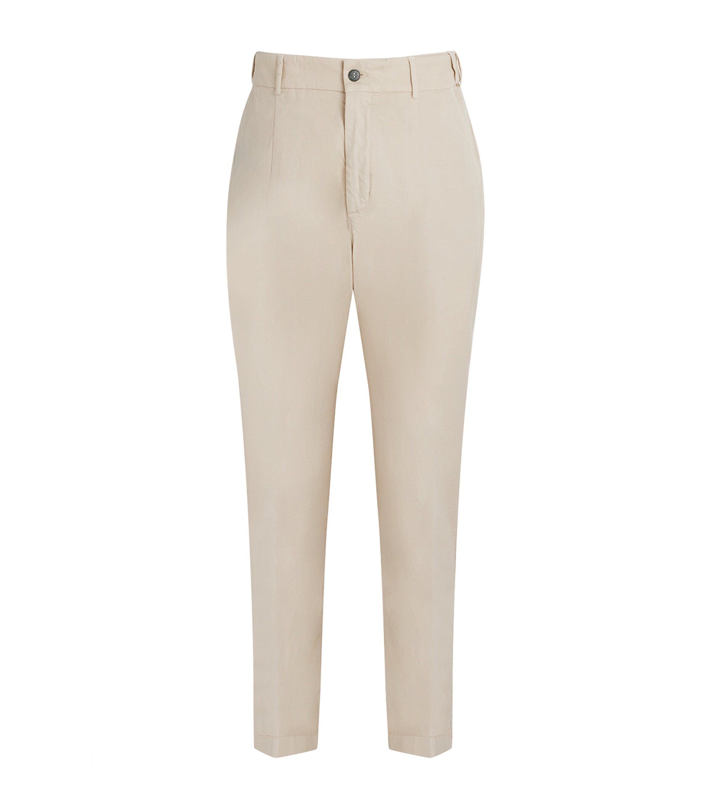 Eleventy Mens Stretch-Cotton Chinos Sabbia Image 1