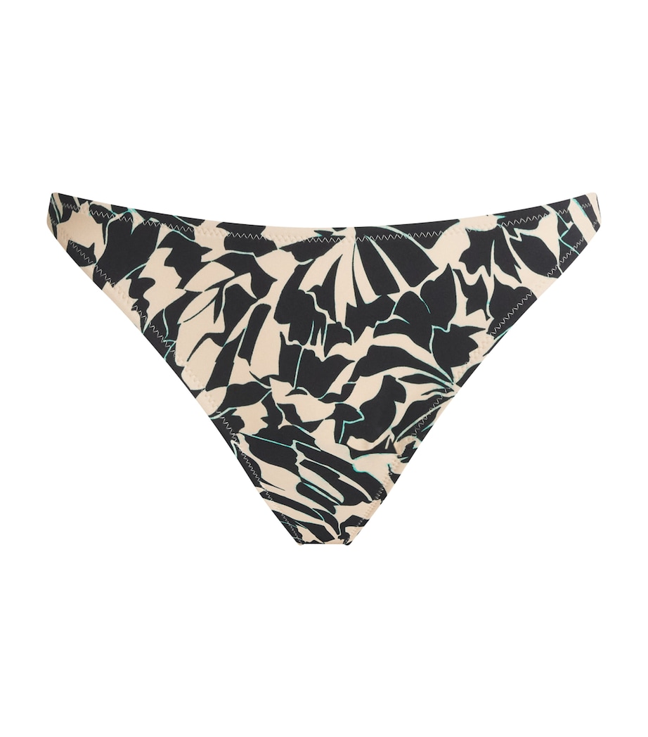 Ulla Johnson Womens Printed Mallorca Bikini Briefs Mercury Image 1