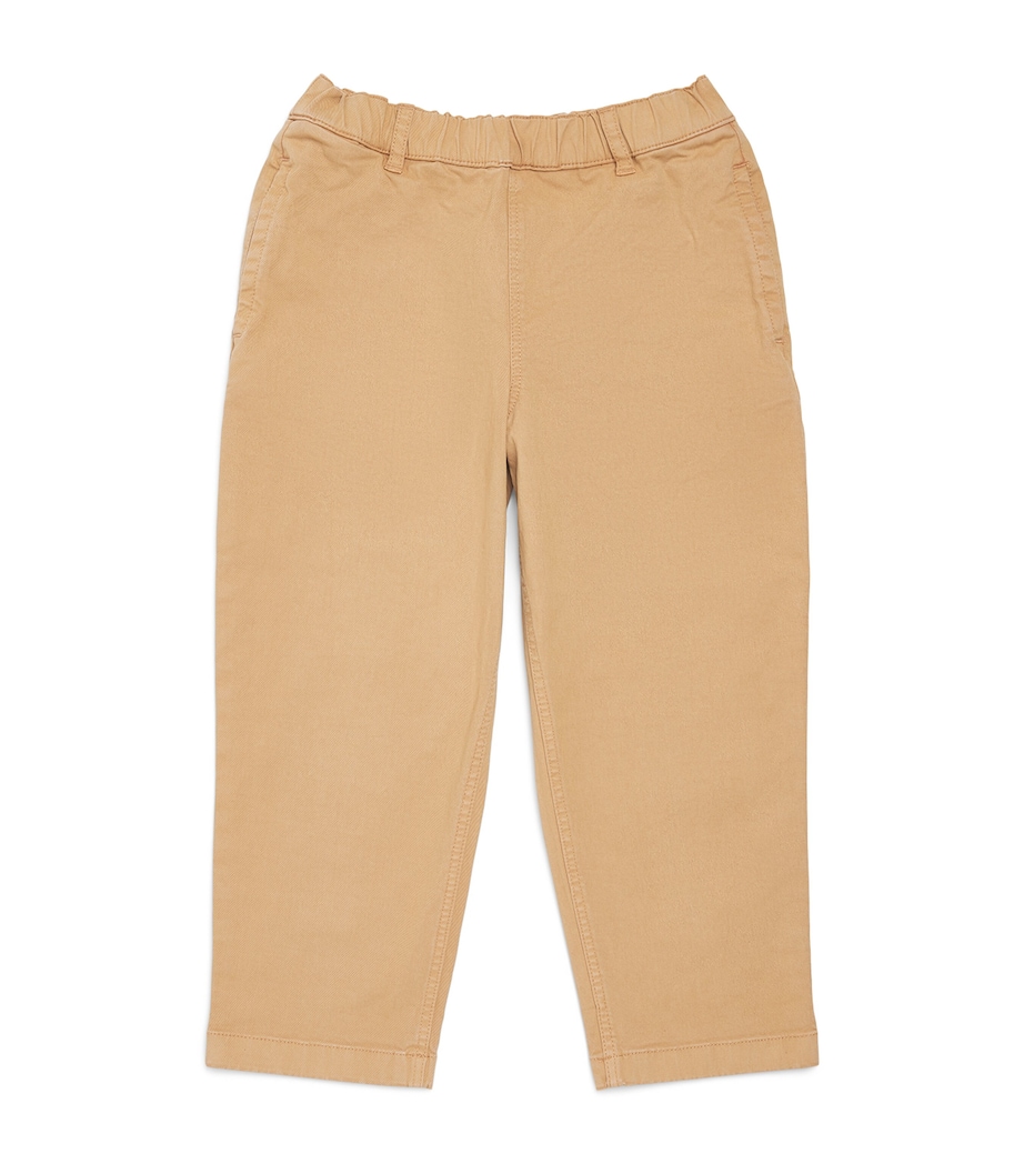 Kenzo Kids Cargo Trousers (2-14 Years) Stone Image 1