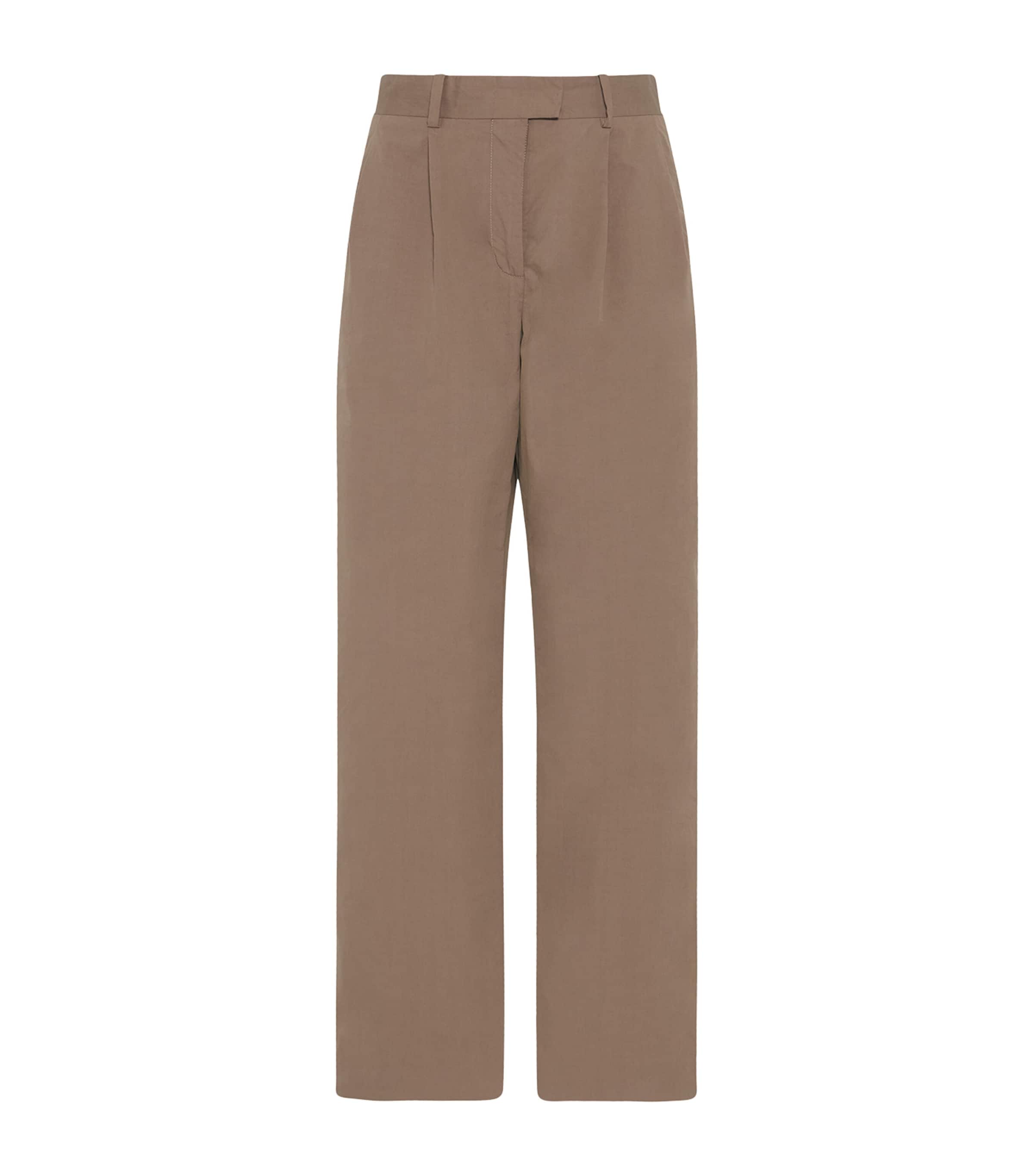 Shop The Row Alfidis Cotton Trousers
