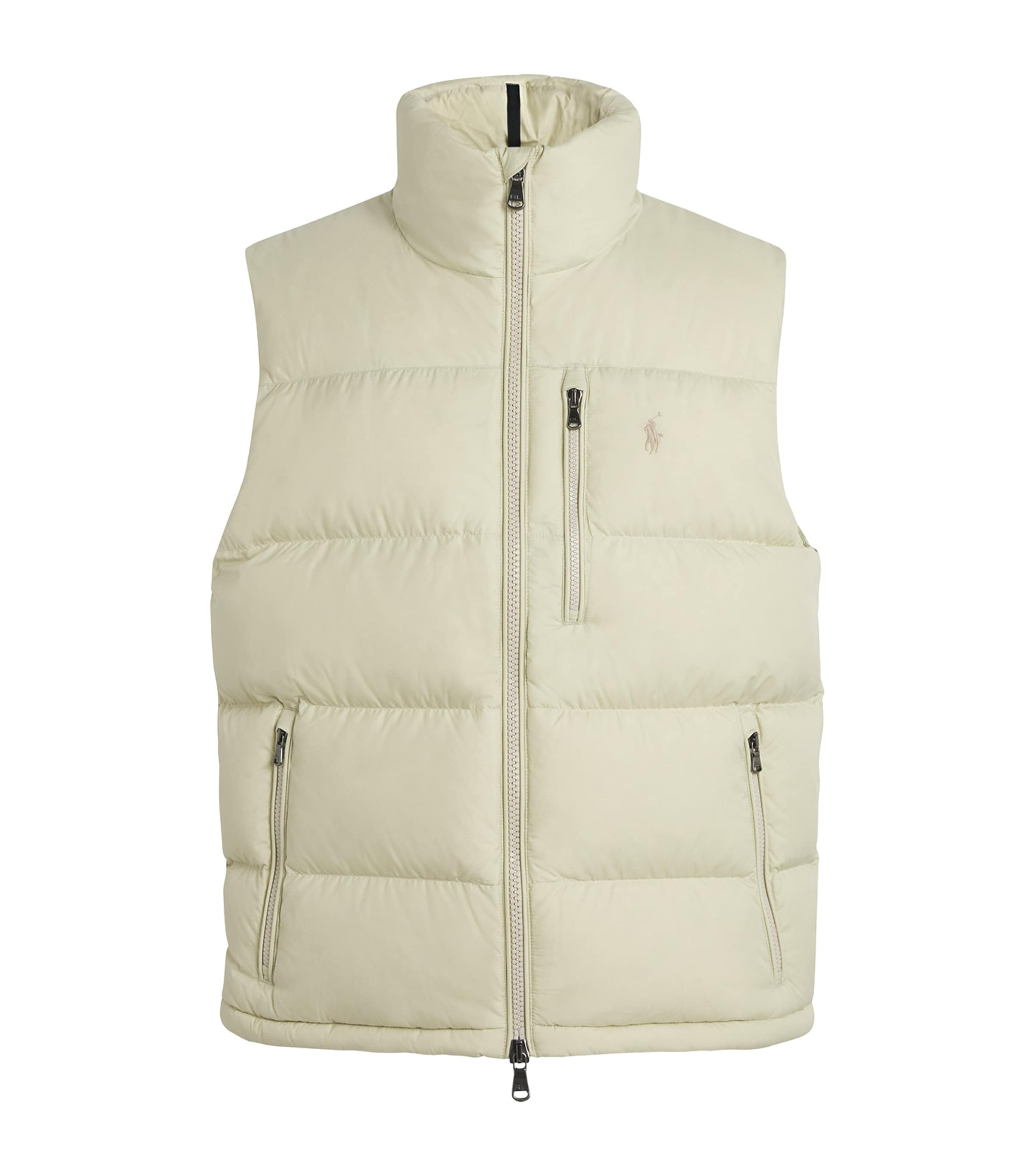 Polo Ralph Lauren Down Gorham Gilet In Green
