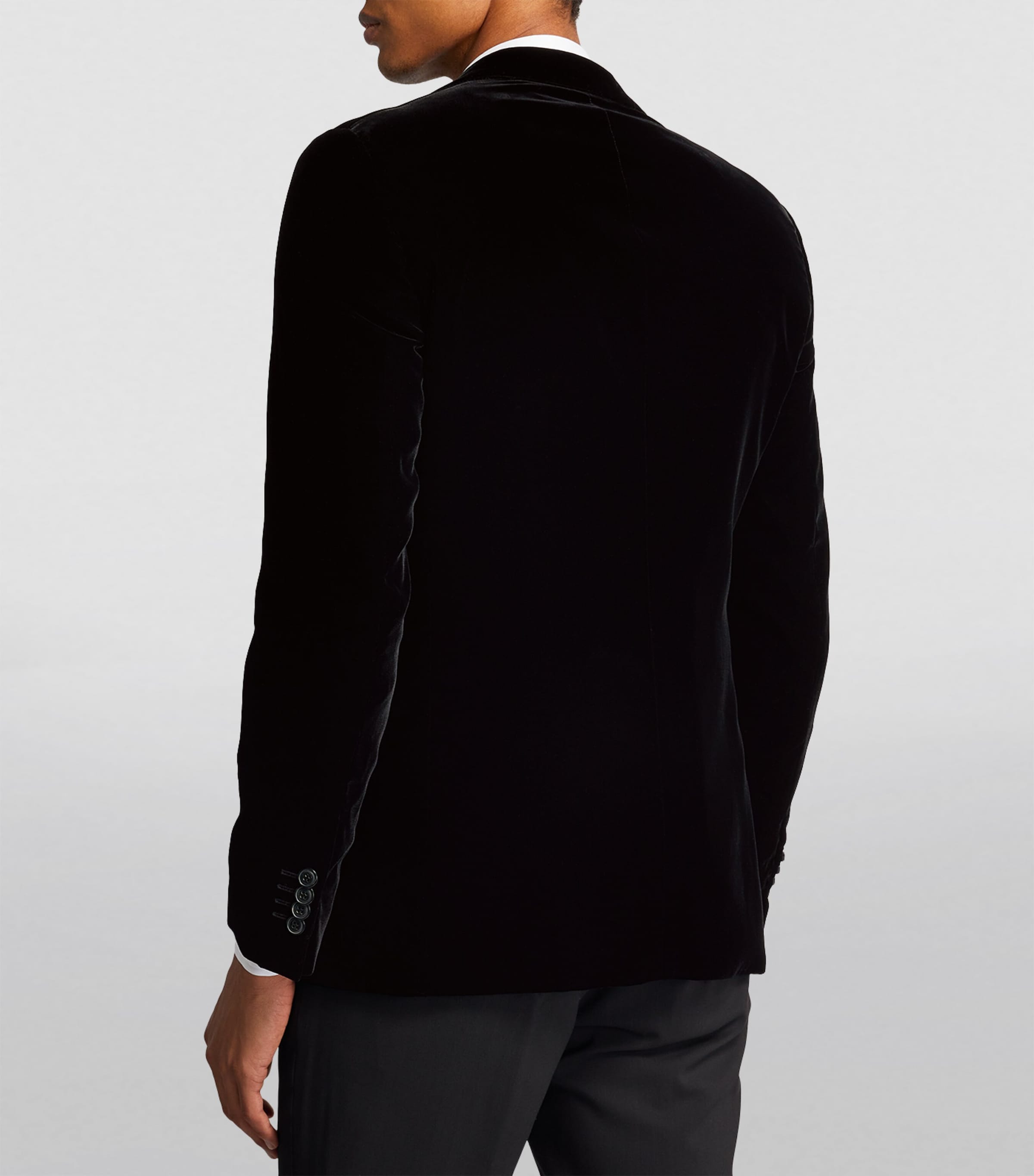 Stretch-Velvet Icon George Blazer UC99 Image 3