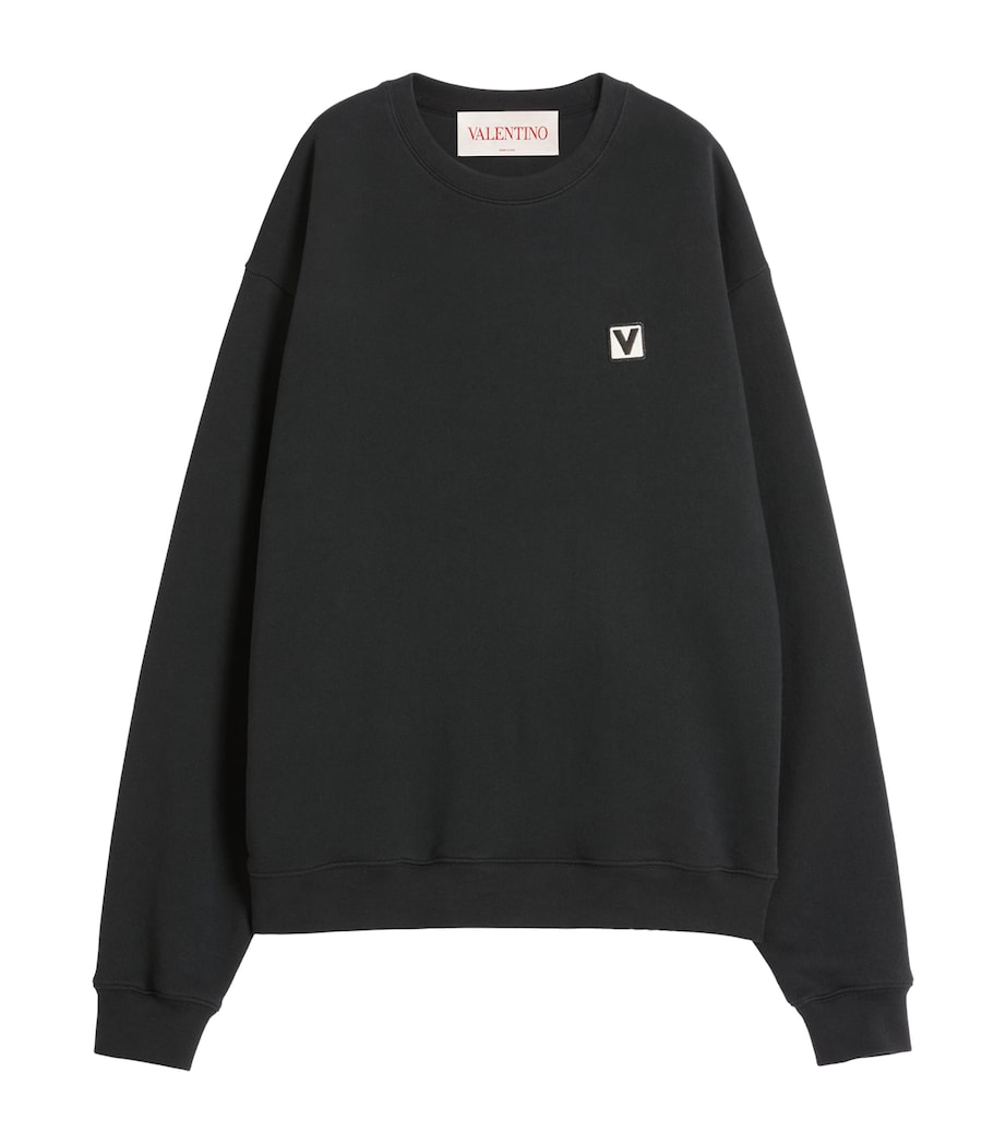 Cotton Chez Valentino Sweatshirt 0NO Image 1