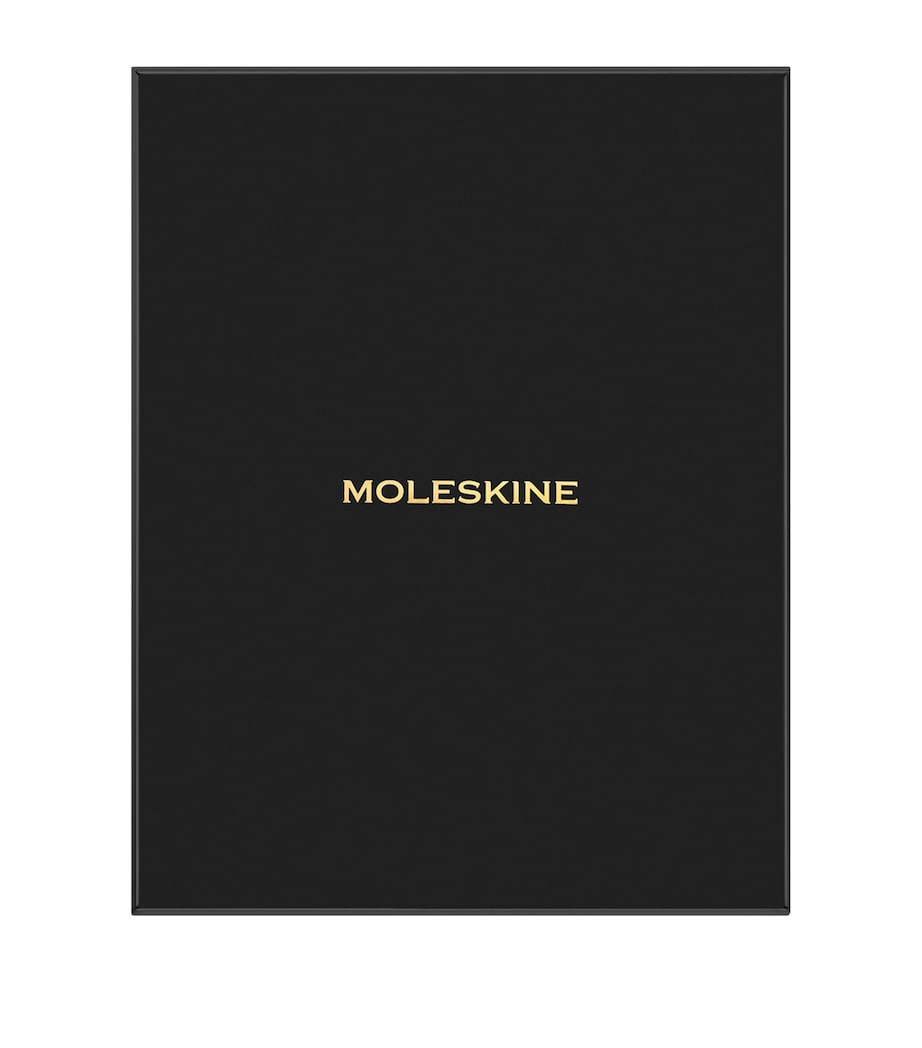 Large Precious & Ethical Vegan Notebook BLACK Image 2