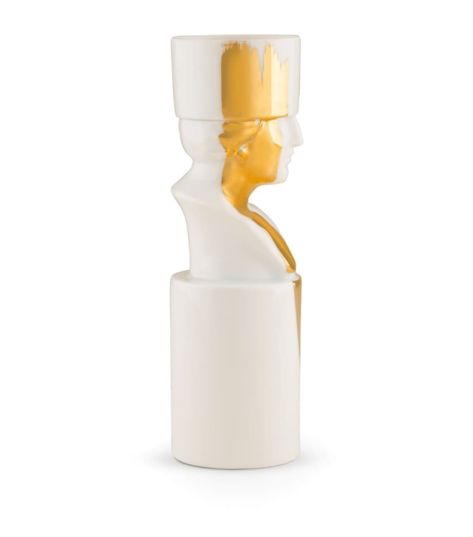 GINORI 1735 Porcelain L'Amazzone Candle Holder Image 4