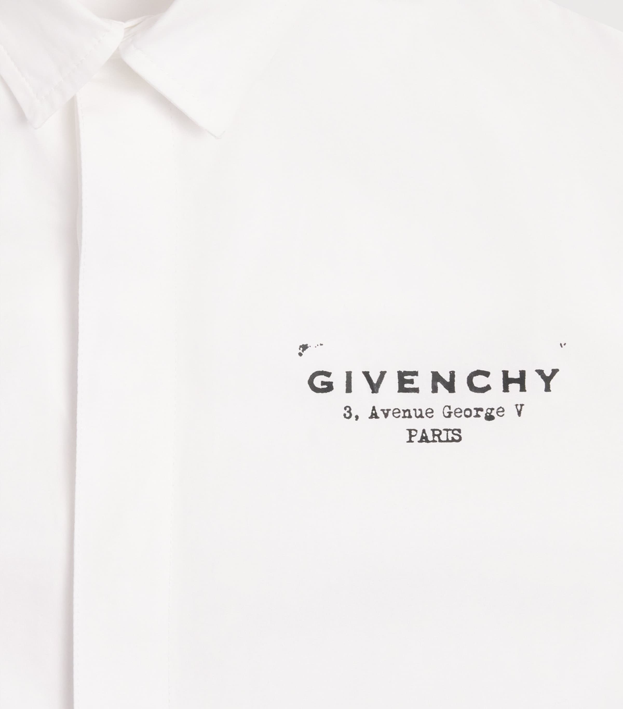 Short-Sleeve Embroidered Shirt (4-12+ Years) H31079/10PWHITE Image 3