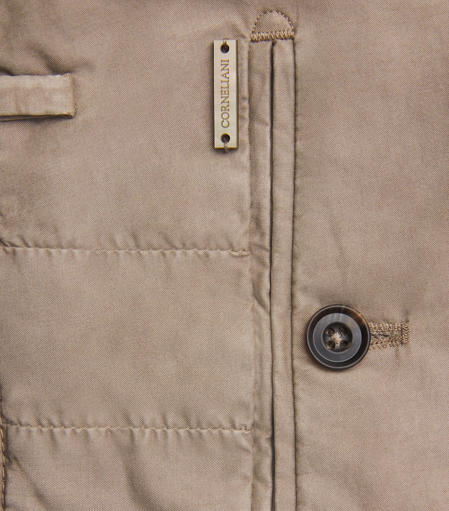 Corneliani Mens Bermuda Chino Shorts Natural / Beige Image 6