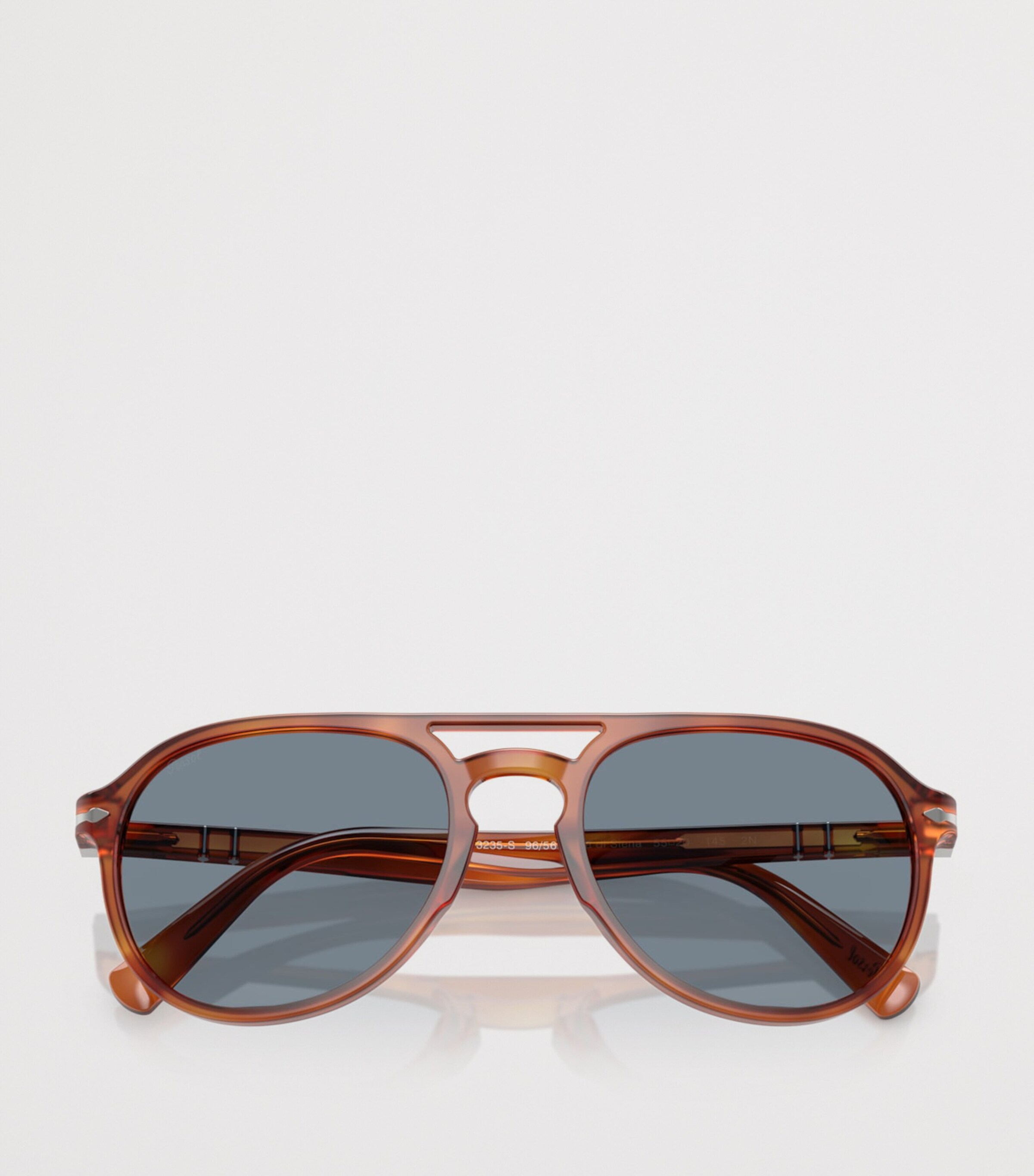 Persol Acetate Pilot Sunglasses Brown Image 5
